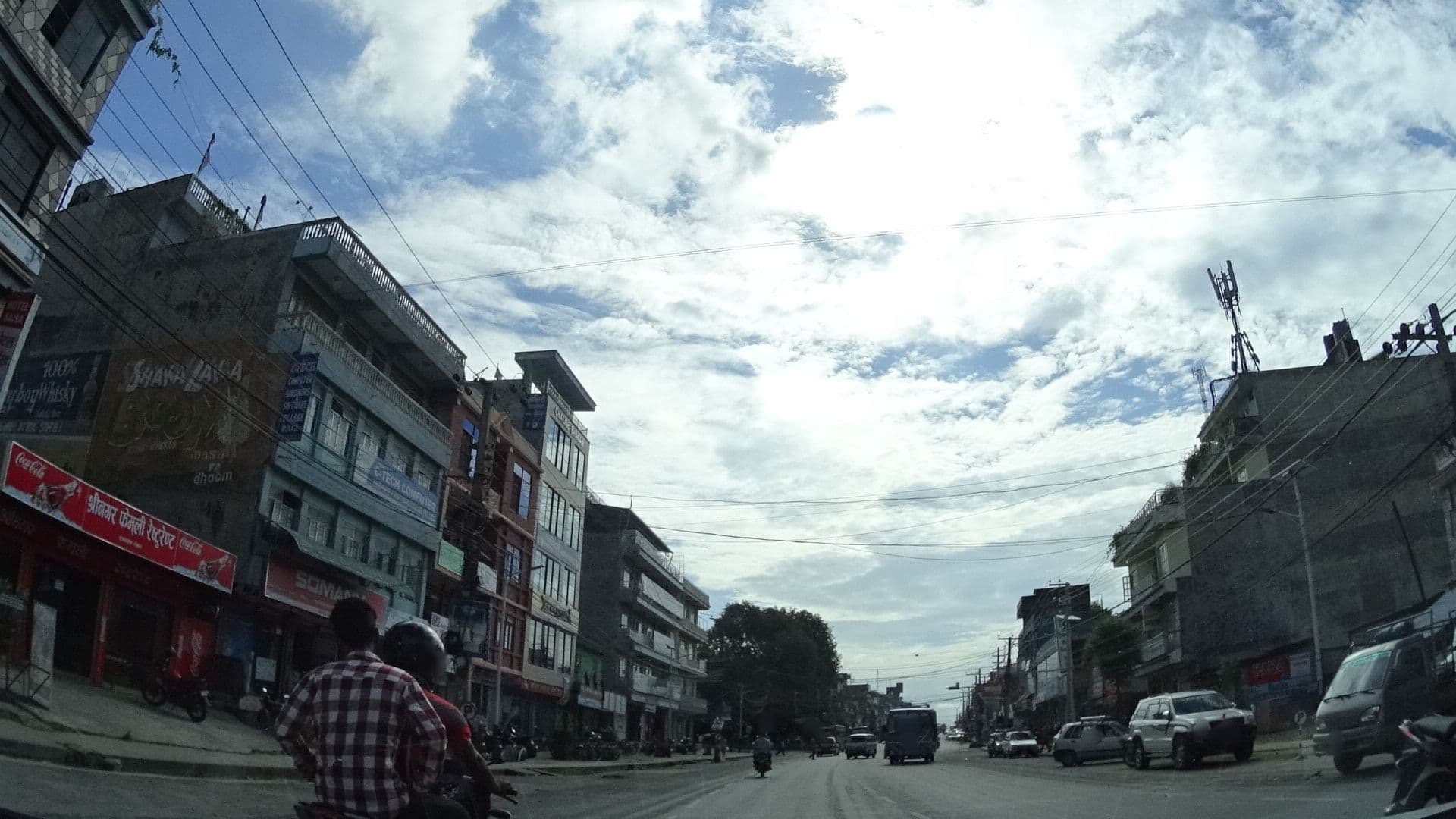 Street view near Hotel Saisa, Pokhara