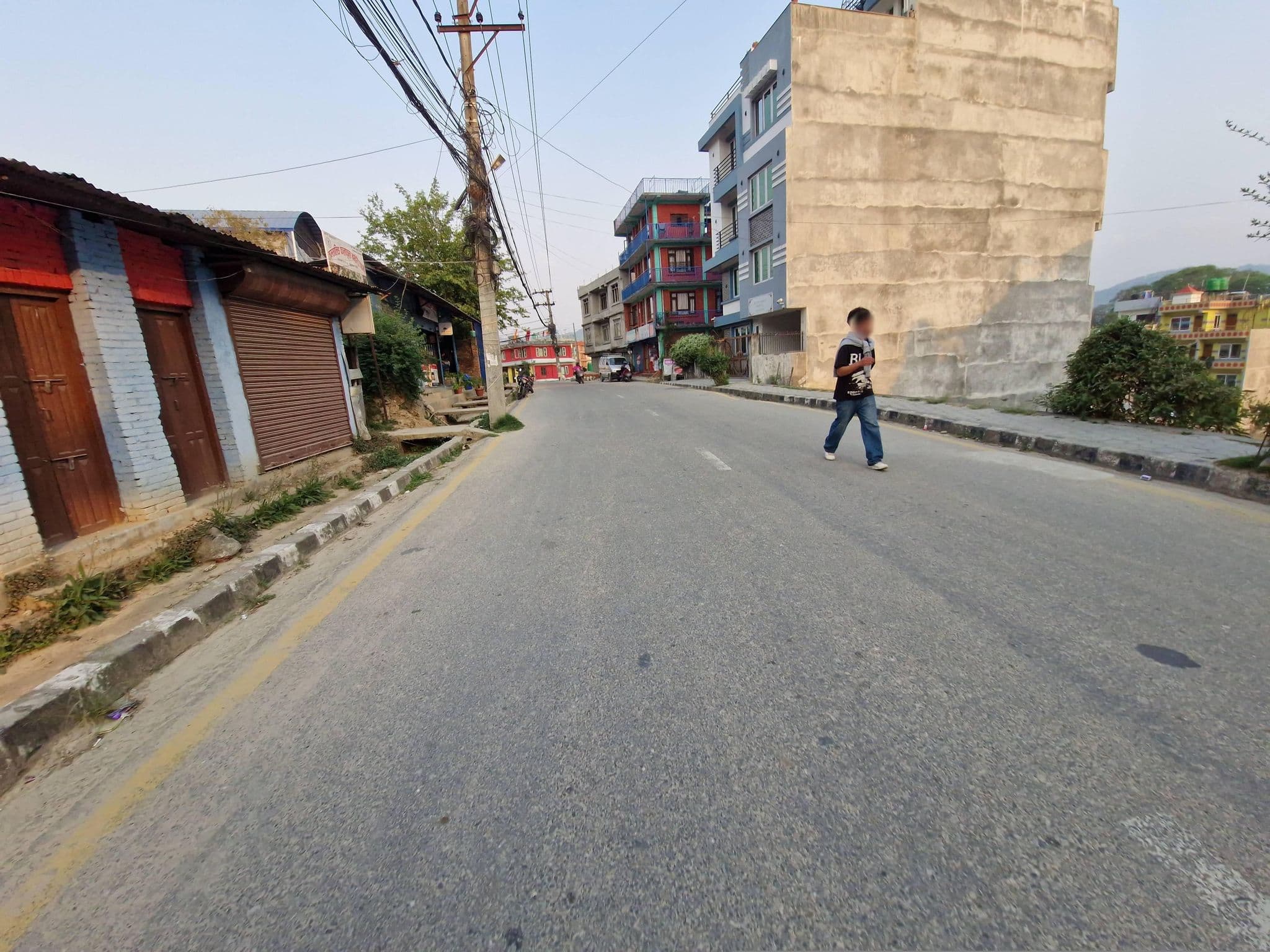 Street view near Divya Girls Hostel, Dhulikhel — © aaditya (CC BY-SA · Mapillary)