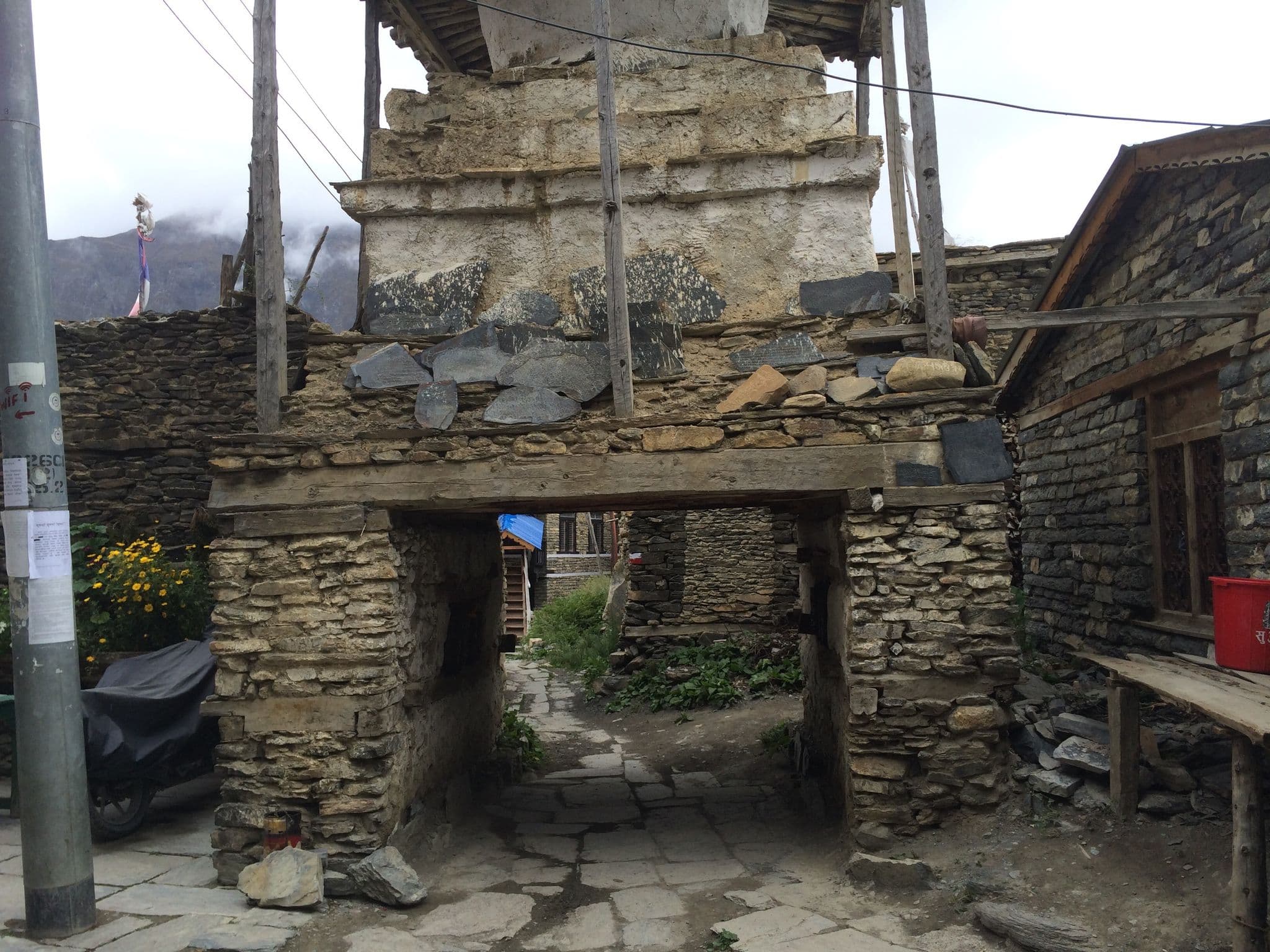 Street view near Tibet Guest House & Restaurant, Pokhara