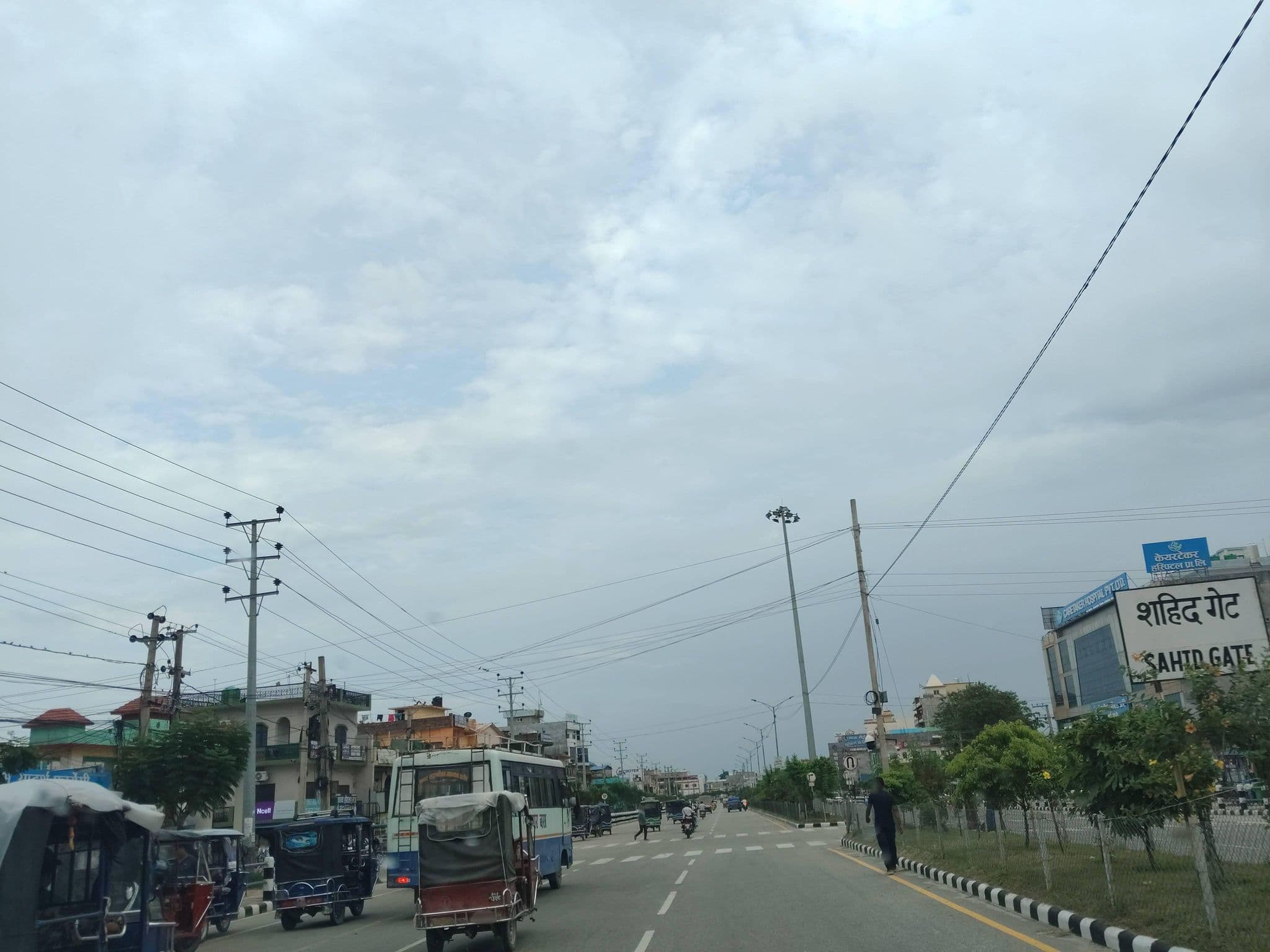 Street view near Hotel Holy Palace, Dhangaḍhi̇̄ — © Rebmad7 (CC BY-SA · Mapillary)