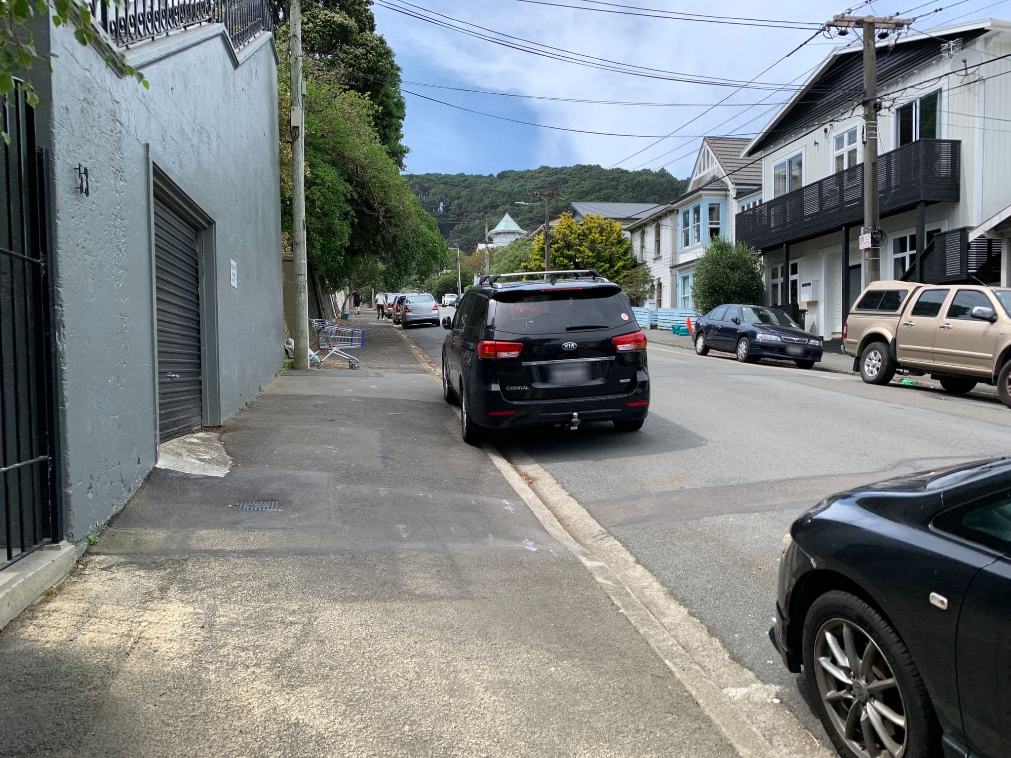 Street view near Maple Lodge Backpackers, Mount Cook — © bswatkins (CC BY-SA · Mapillary)