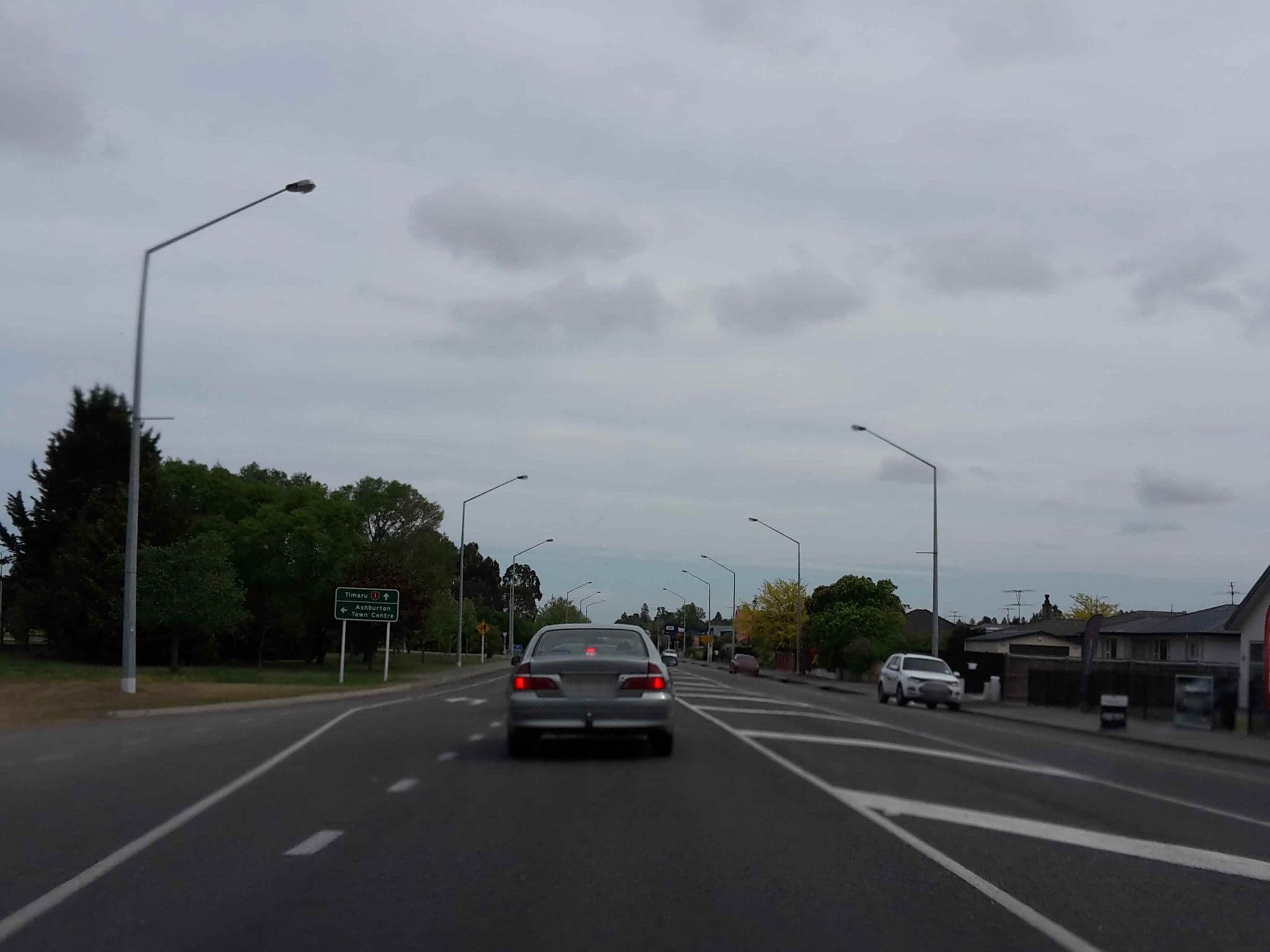 Street view near Ashburton Motorlodge, Netherby — © hoodlum (CC BY-SA · Mapillary)