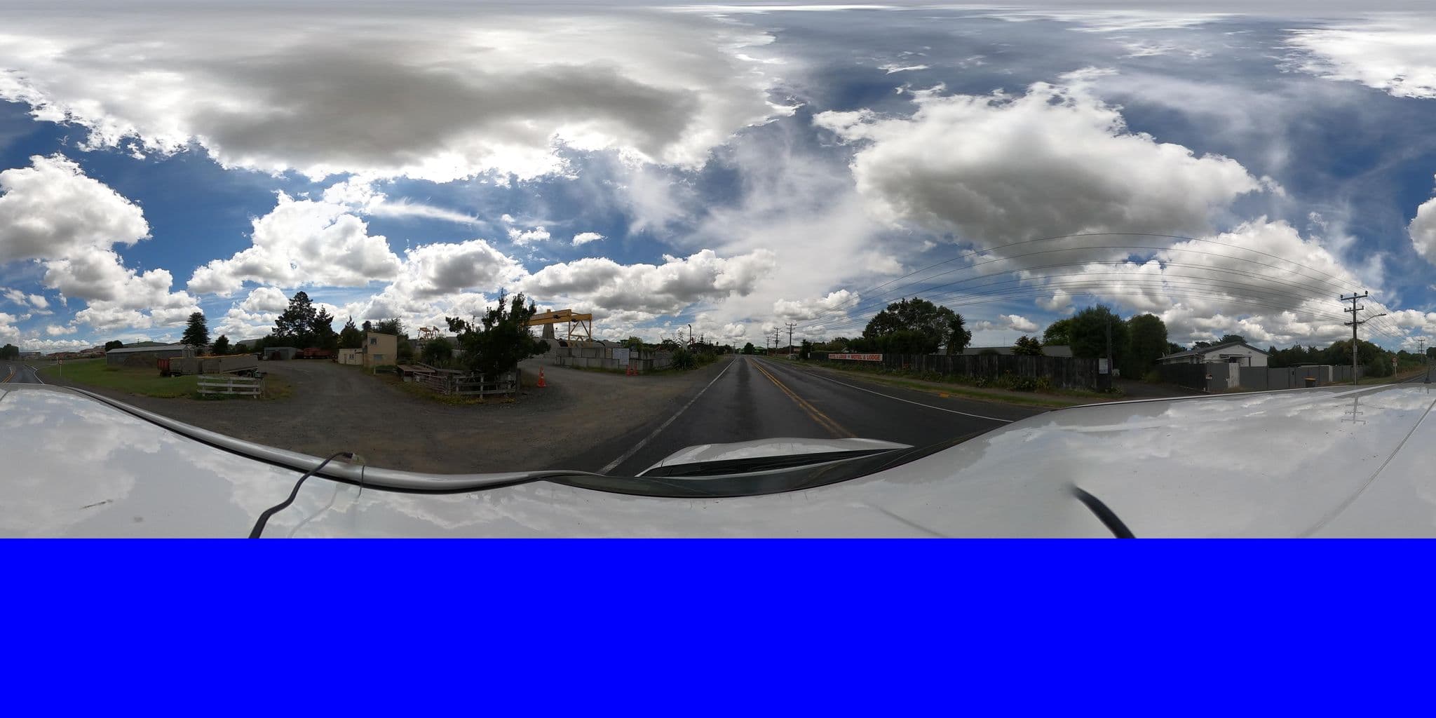 Street view near Waiuku Lodge Motel, Waiuku — © ralley (CC BY-SA · Mapillary)