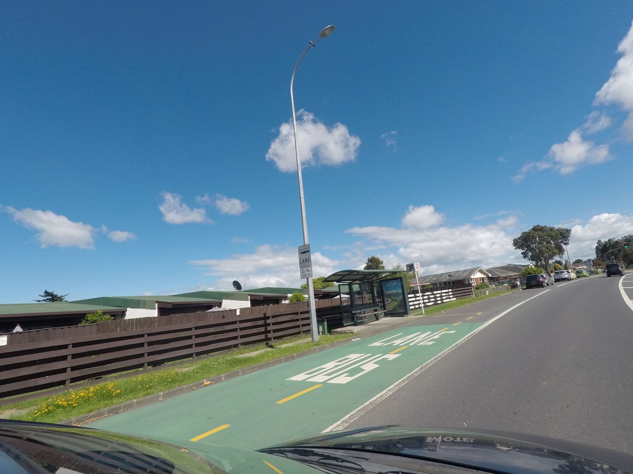 Street view near Grange Lodge Motel, Papatoetoe — © ralley (CC BY-SA · Mapillary)