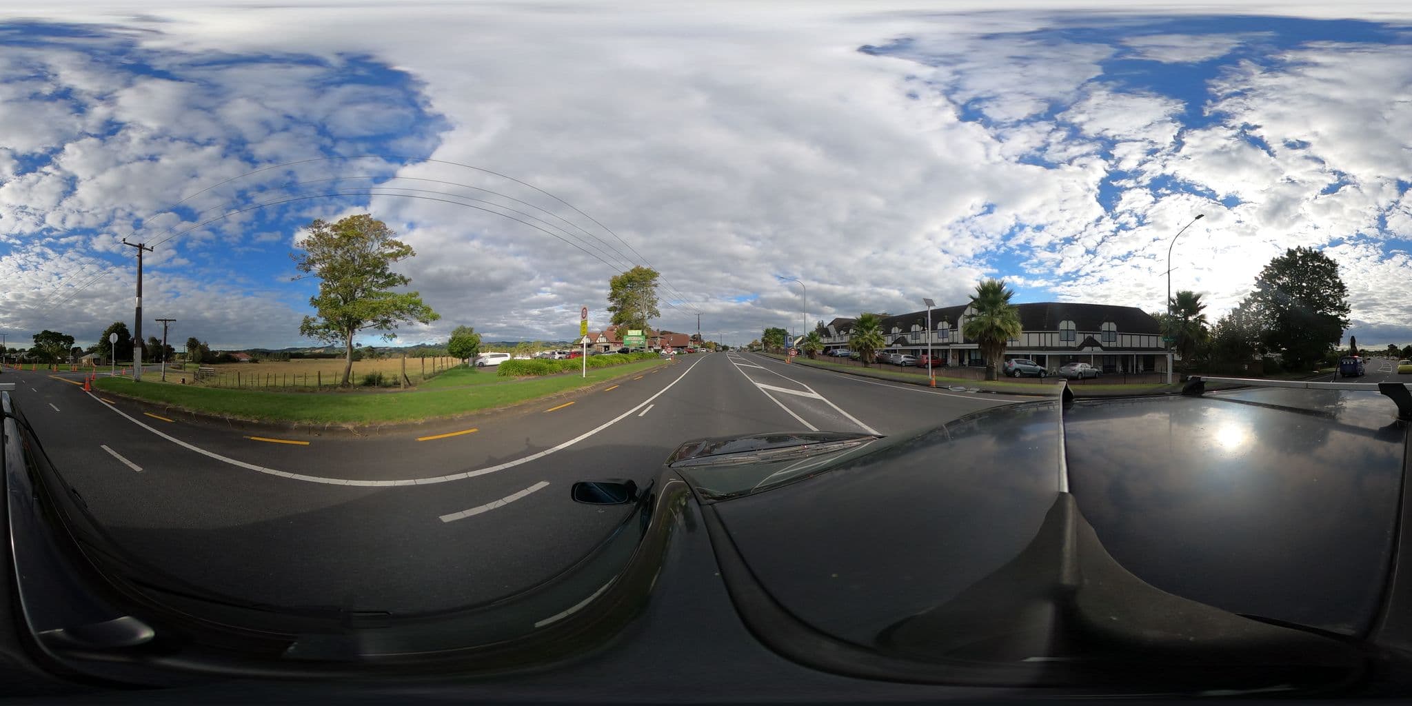 Street view near Drury Motor Lodge, Drury — © ralley (CC BY-SA · Mapillary)