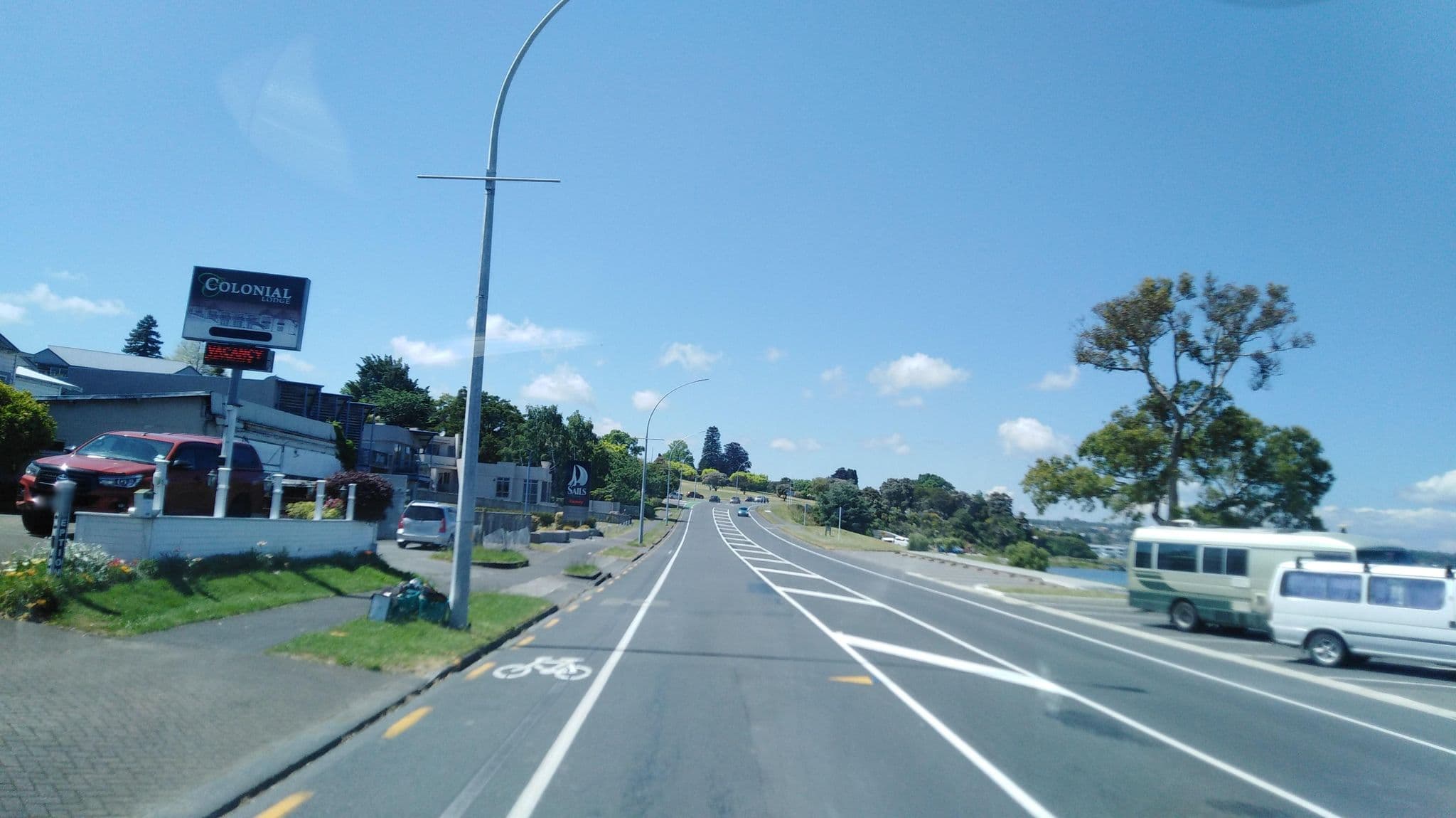 Street view near Colonial Lodge Motel, Taupo — © 1111 (CC BY-SA · Mapillary)
