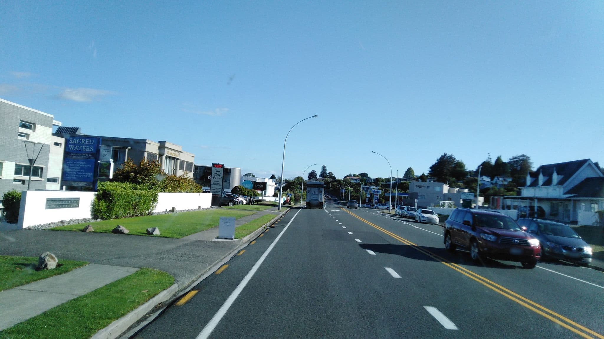 Street view near Sacred Waters Motel, Taupo — © 1111 (CC BY-SA · Mapillary)