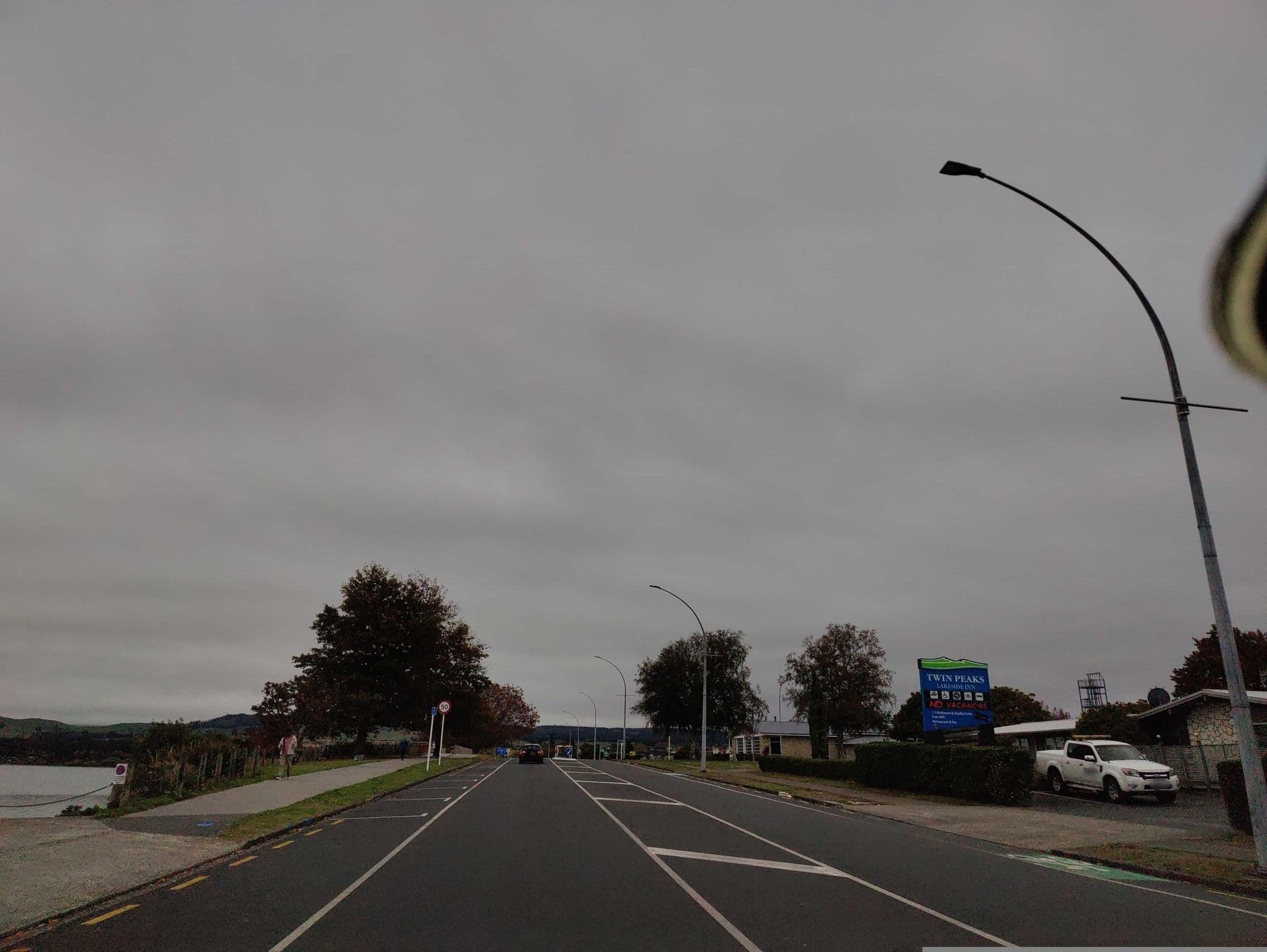Street view near Twin Peaks Lakeside Inn, Taupo — © elphix (CC BY-SA · Mapillary)