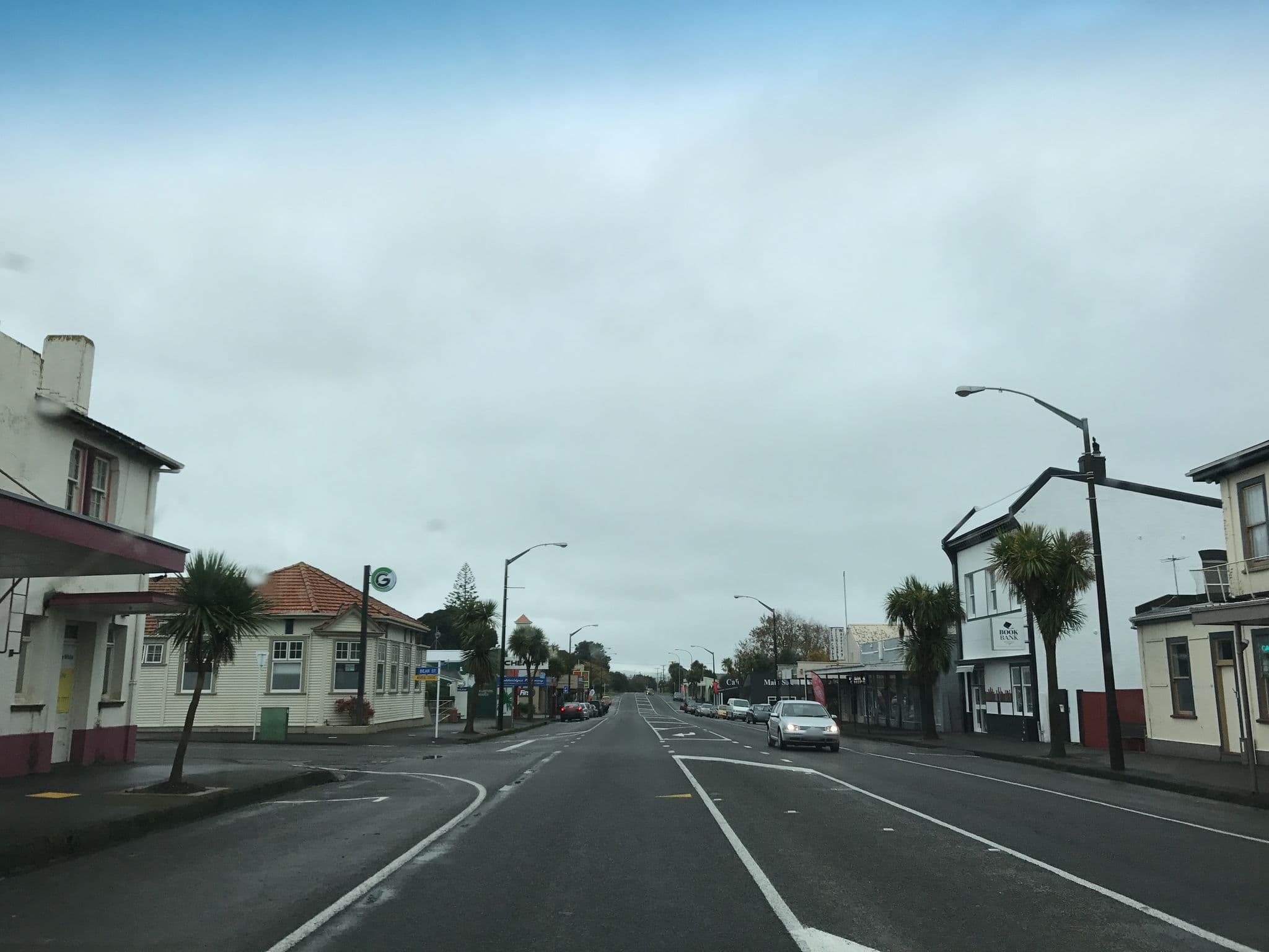 Street view near Clarendon Hotel, Patea — © nigelramsay (CC BY-SA · Mapillary)
