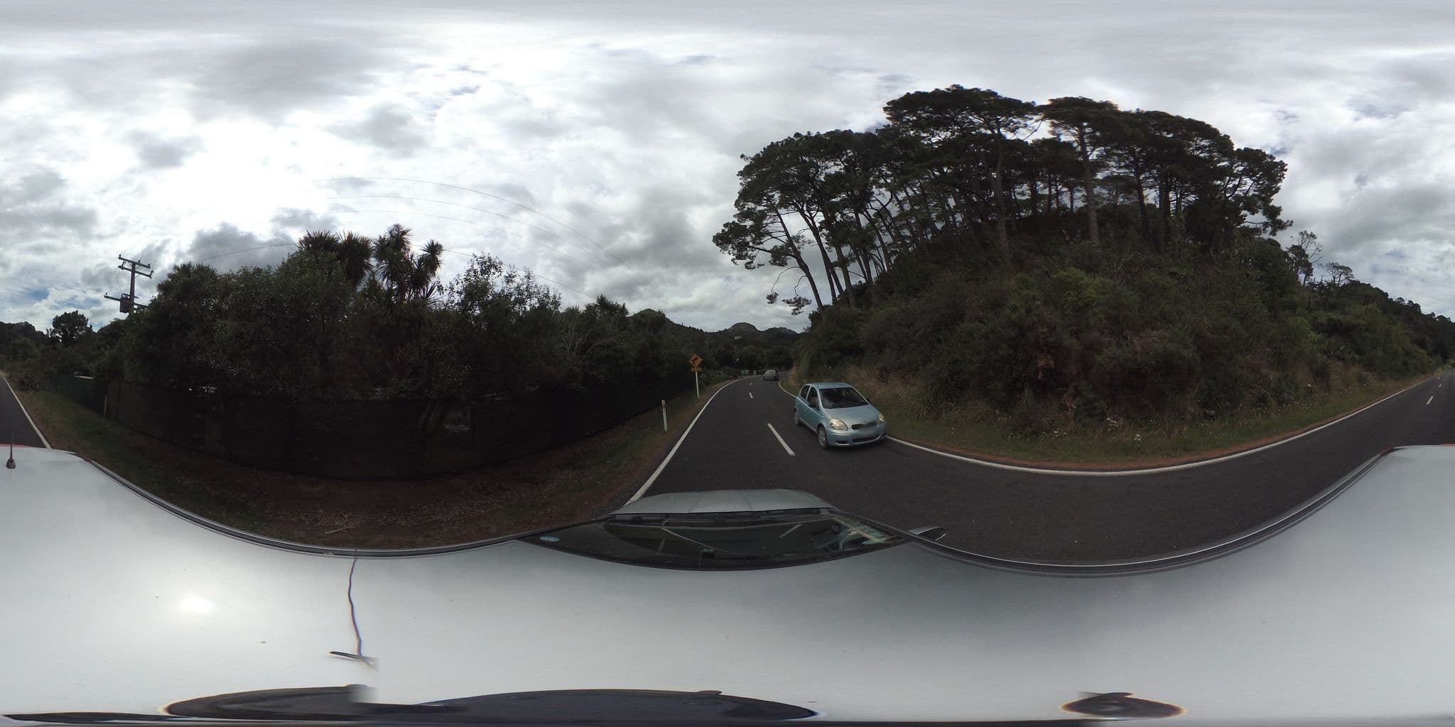 Street view near Tapu Creek Campervan Park, Thames — © flashkiwi (CC BY-SA · Mapillary)