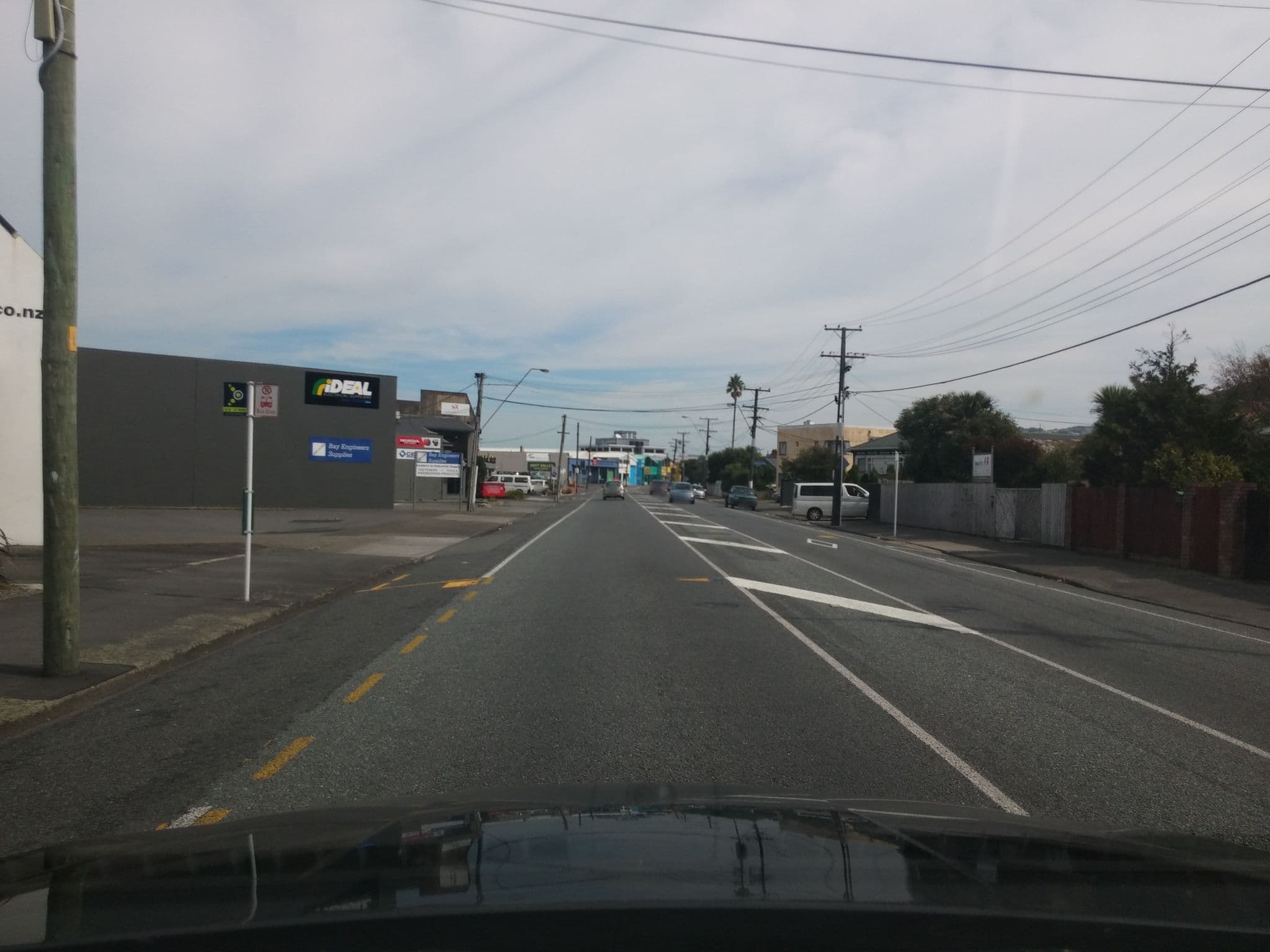 Street view near Settlers Motor Lodge, Petone — © nigelramsay (CC BY-SA · Mapillary)