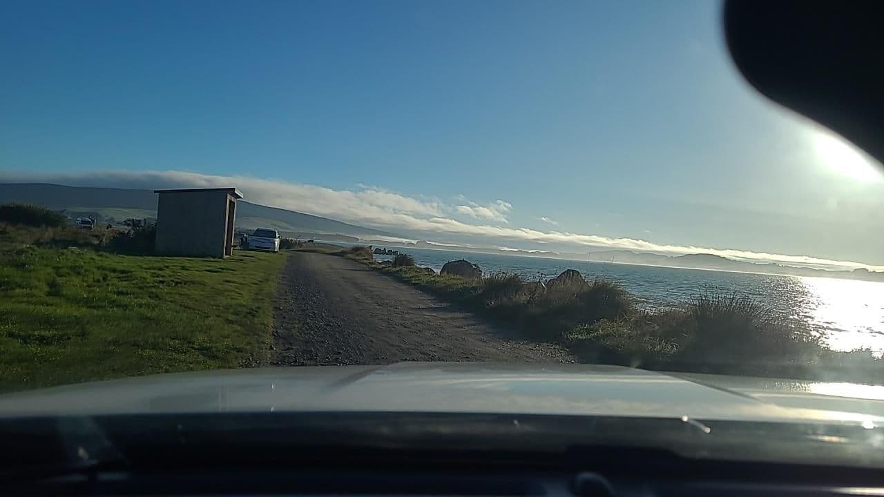 Street view near Colac Bay / Oraka camping area, Riverton — © roadroid (CC BY-SA · Mapillary)