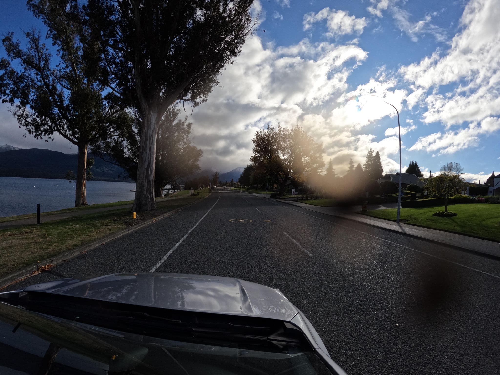 Street view near Radfords on the Lake, Te Anau