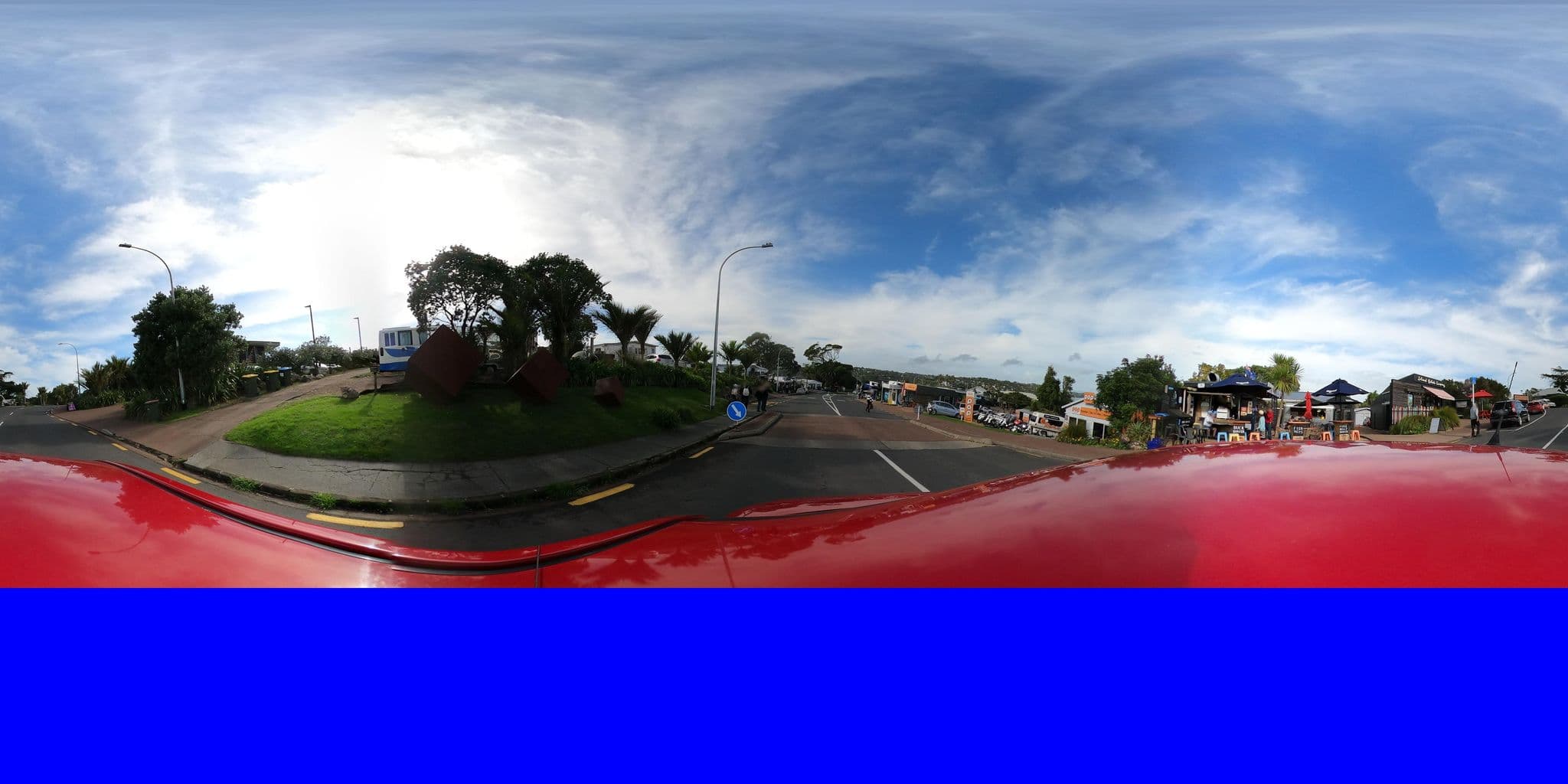 Street view near Oneroa Bed and Breakfast, Oneroa — © ralley (CC BY-SA · Mapillary)
