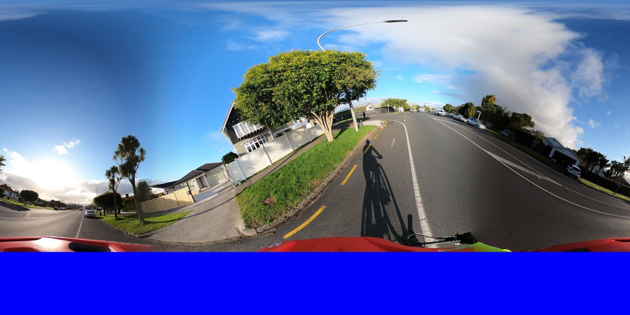 Street view near Big Blue House Bed and Breakfast, Westmere — © ralley (CC BY-SA · Mapillary)