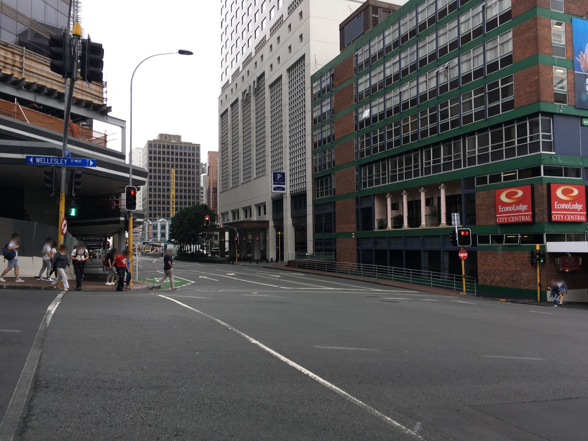 Street view near Econolodge City Central, Auckland — © svance92 (CC BY-SA · Mapillary)