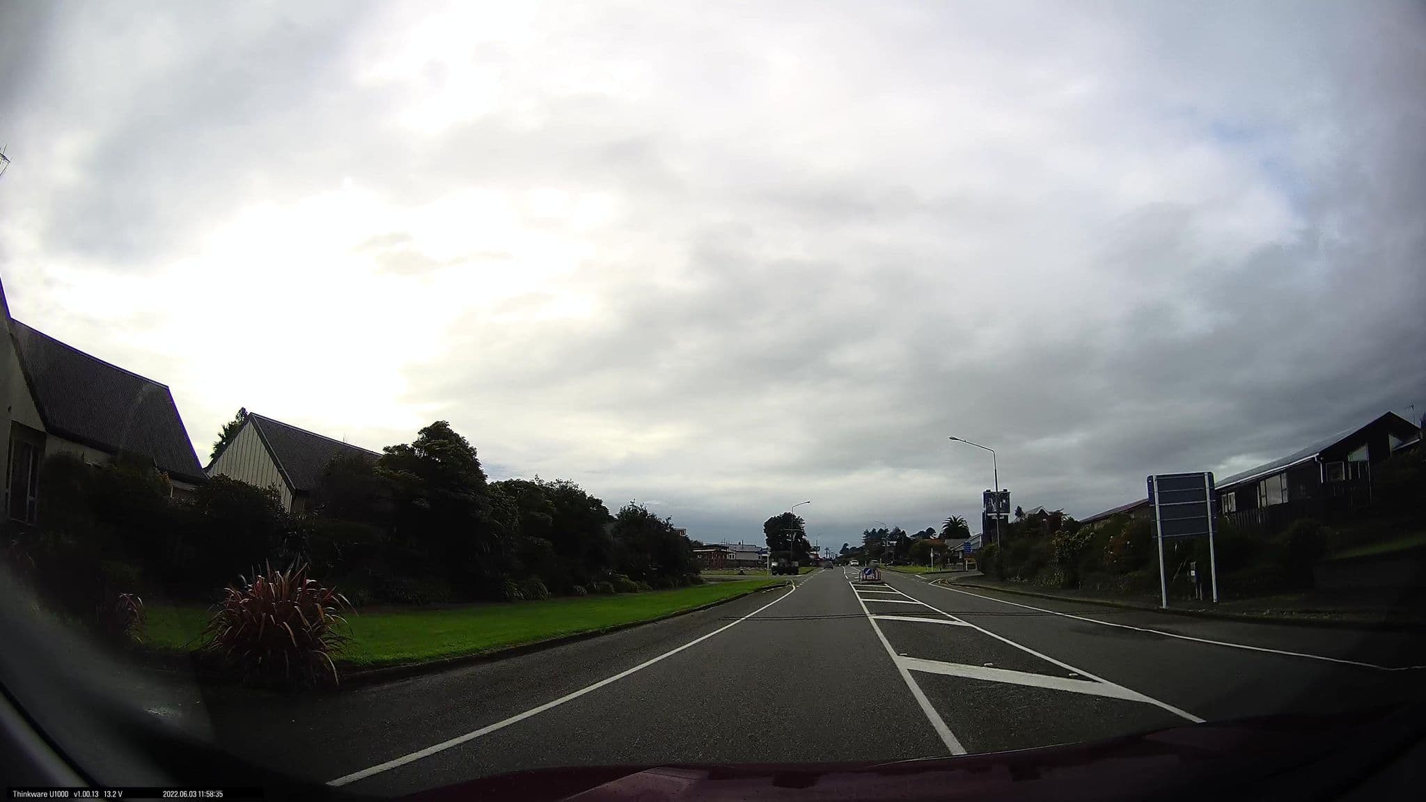 Street view near Jade court motor lodge, Hokitika