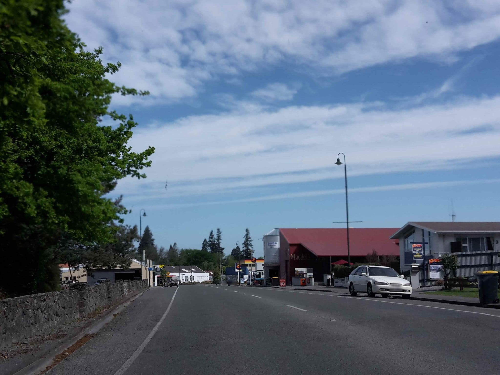 Street view near ASURE Scenic Route Motor Lodge, Geraldine — © hoodlum (CC BY-SA · Mapillary)