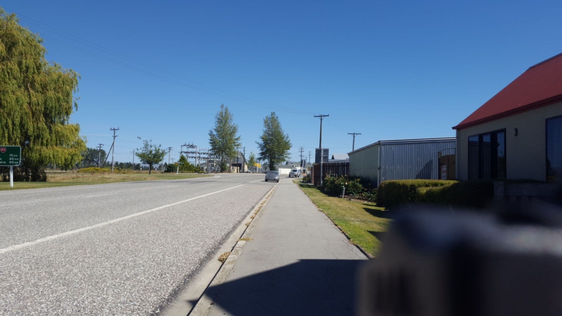 Street view near Hawkdun Lodge, Palmerston — © roadroid (CC BY-SA · Mapillary)
