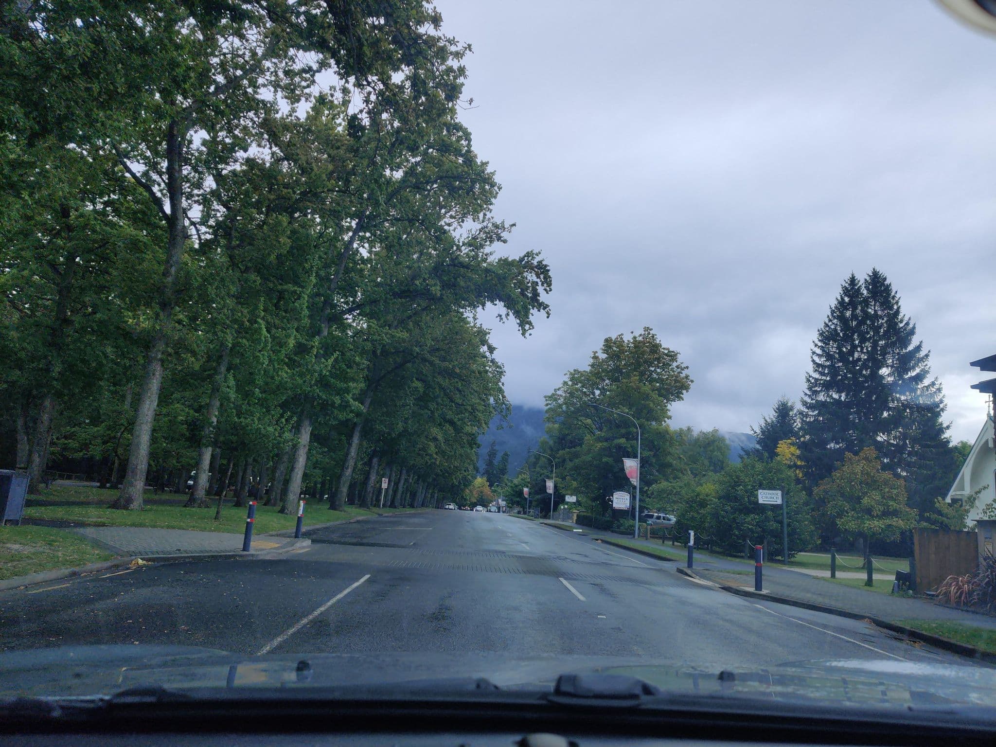 Street view near Tussock Peak Motor Lodge, Hanmer Springs