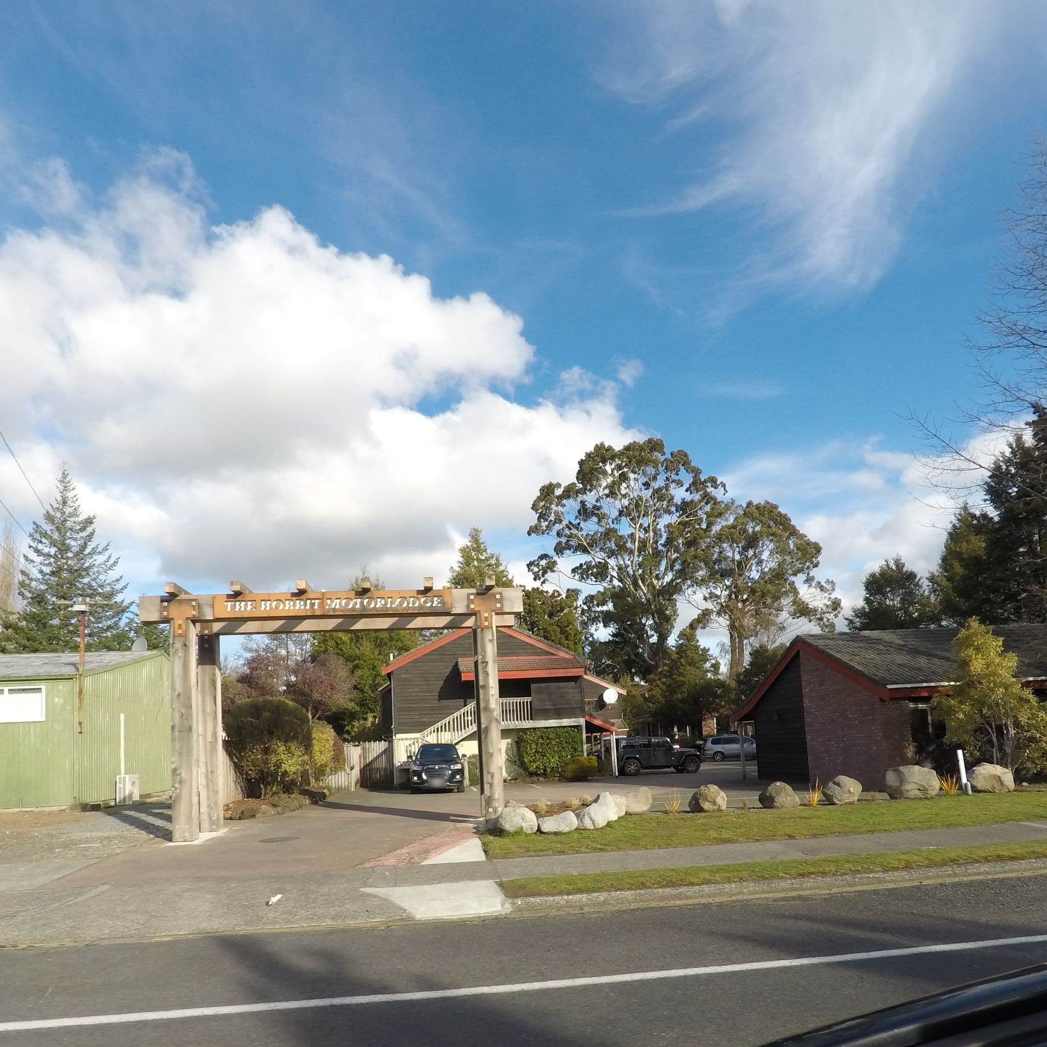 Street view near The Hobbit Motorlodge, Ohakune — © ralley (CC BY-SA · Mapillary)