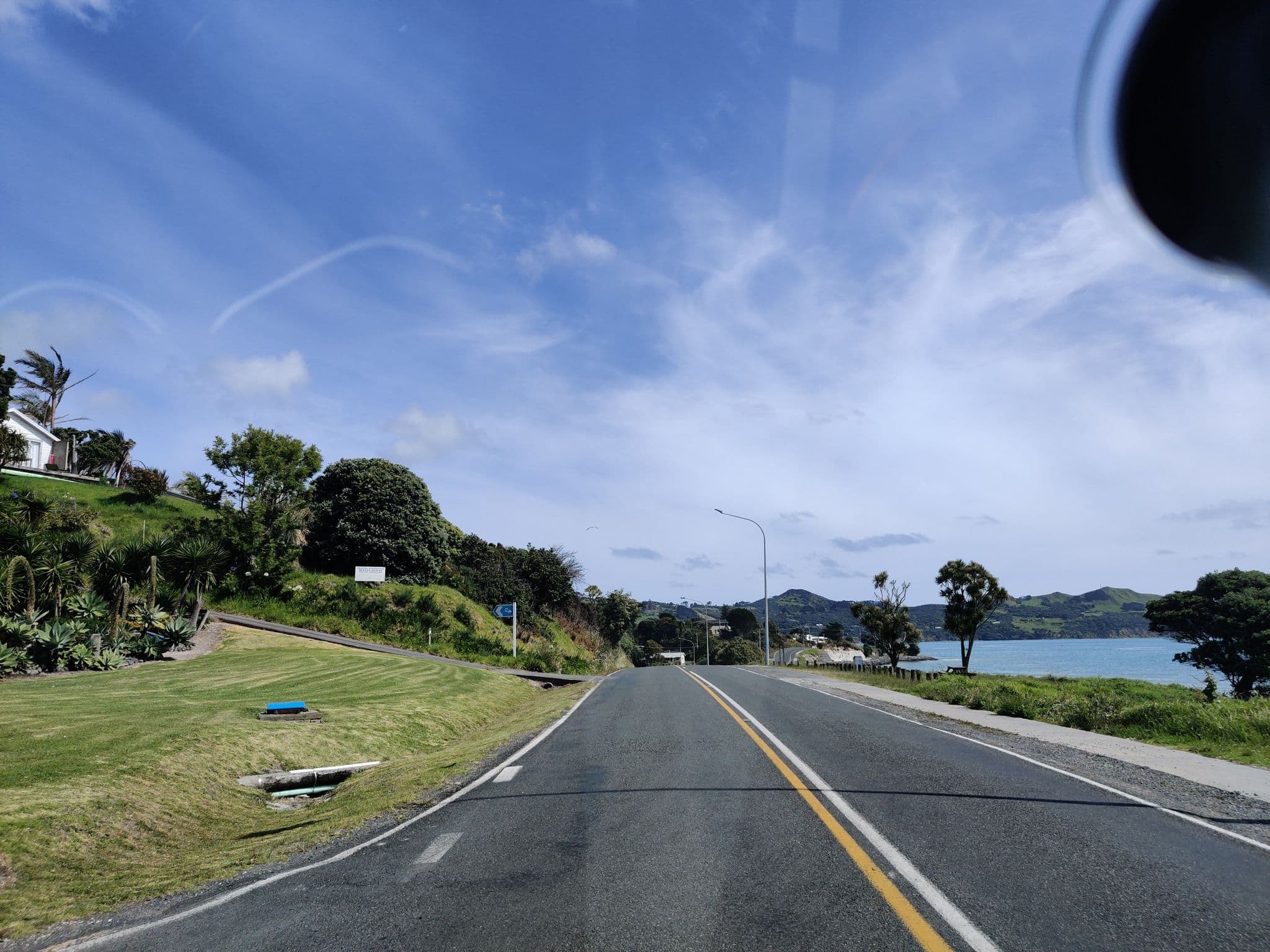 Street view near Opononi Dolphin Lodge, Rawene — © elphix (CC BY-SA · Mapillary)
