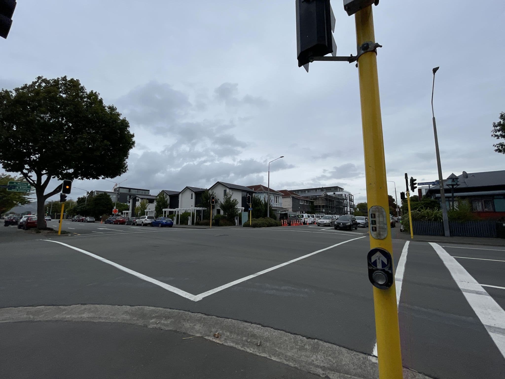 Street view near Luxury Without Limits in CBD, Christchurch — © liammorley (CC BY-SA · Mapillary)