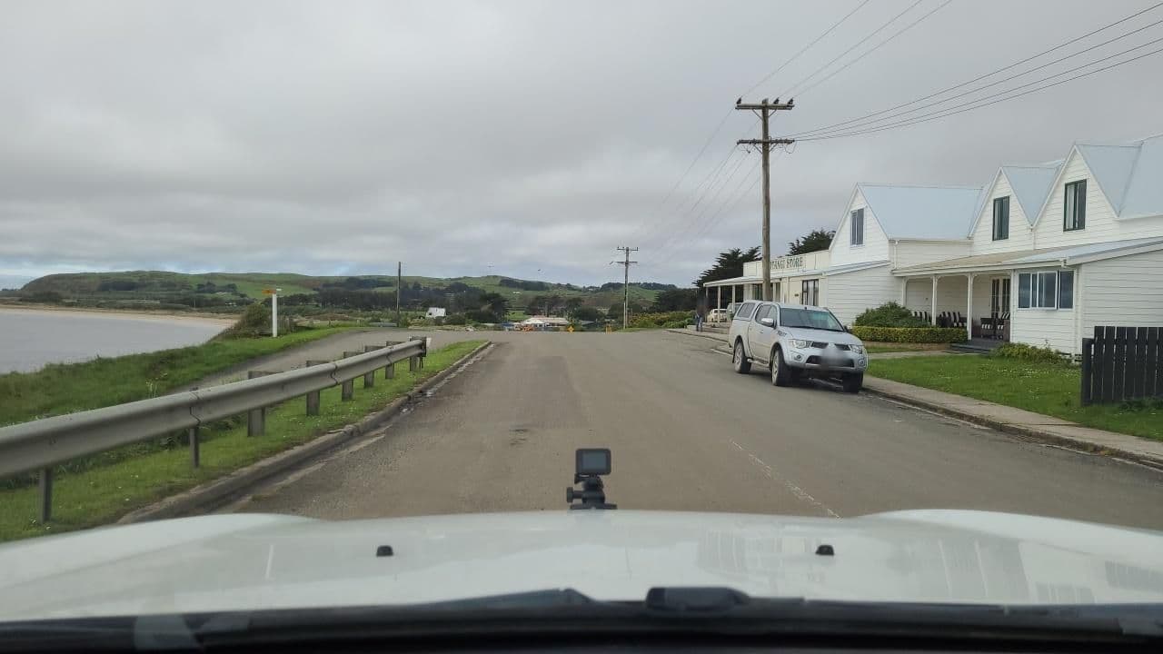 Street view near Travelers Rest, Castlepoint — © roadroid (CC BY-SA · Mapillary)