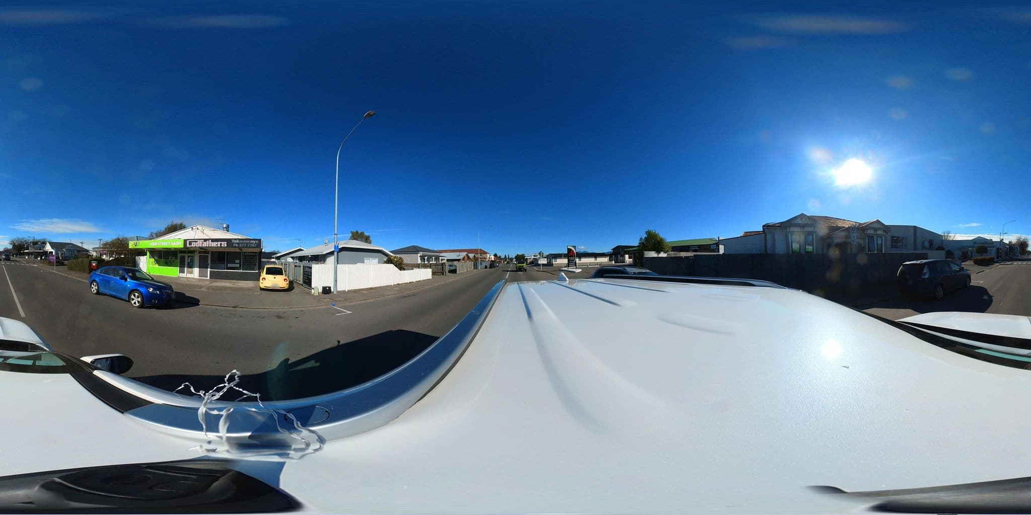 Street view near jack’s backpackers, Blenheim — © irvinfly (CC BY-SA · Mapillary)