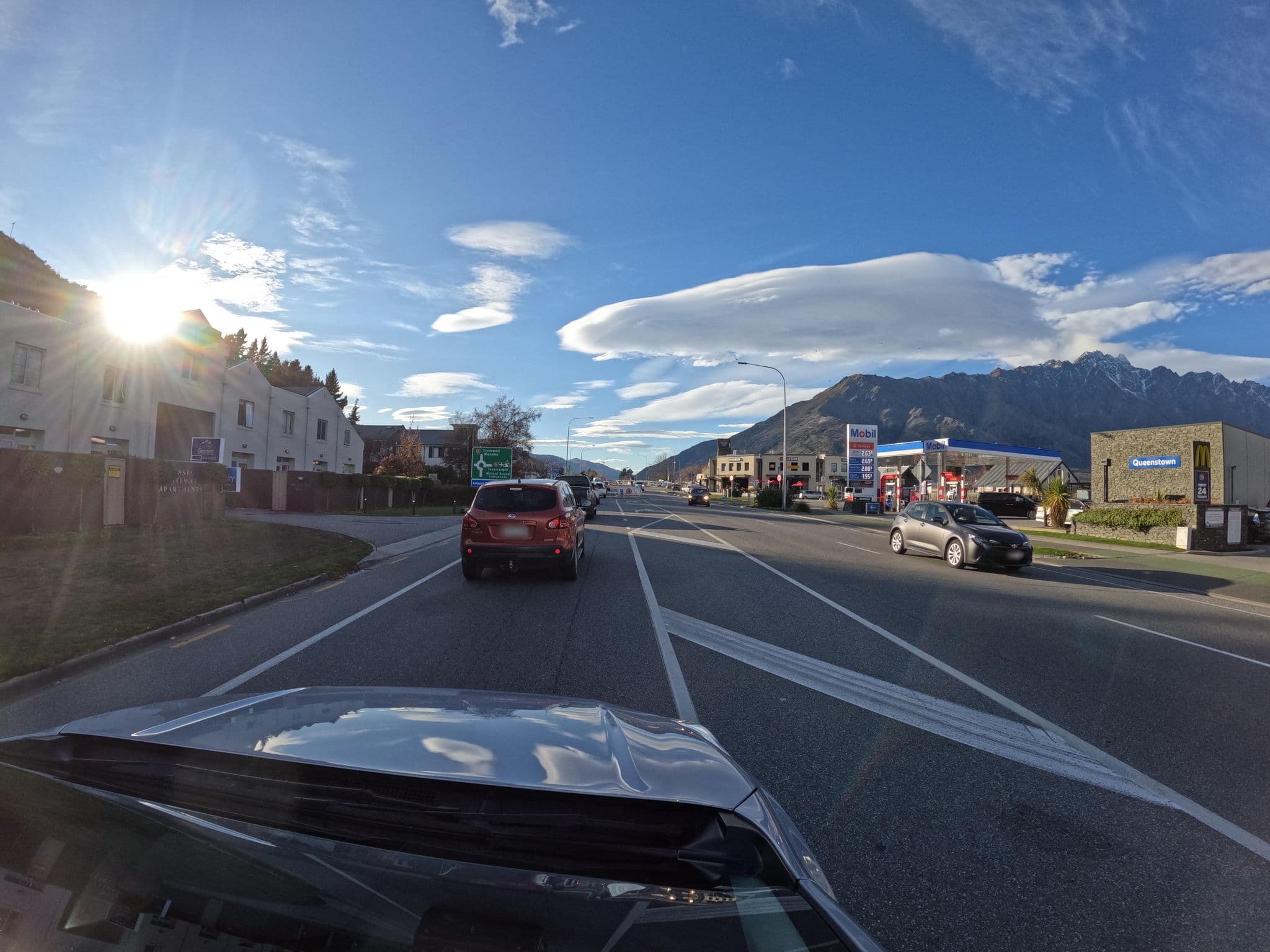 Street view near Queenstown Gateway Apartments, Frankton — © skillsy (CC BY-SA · Mapillary)