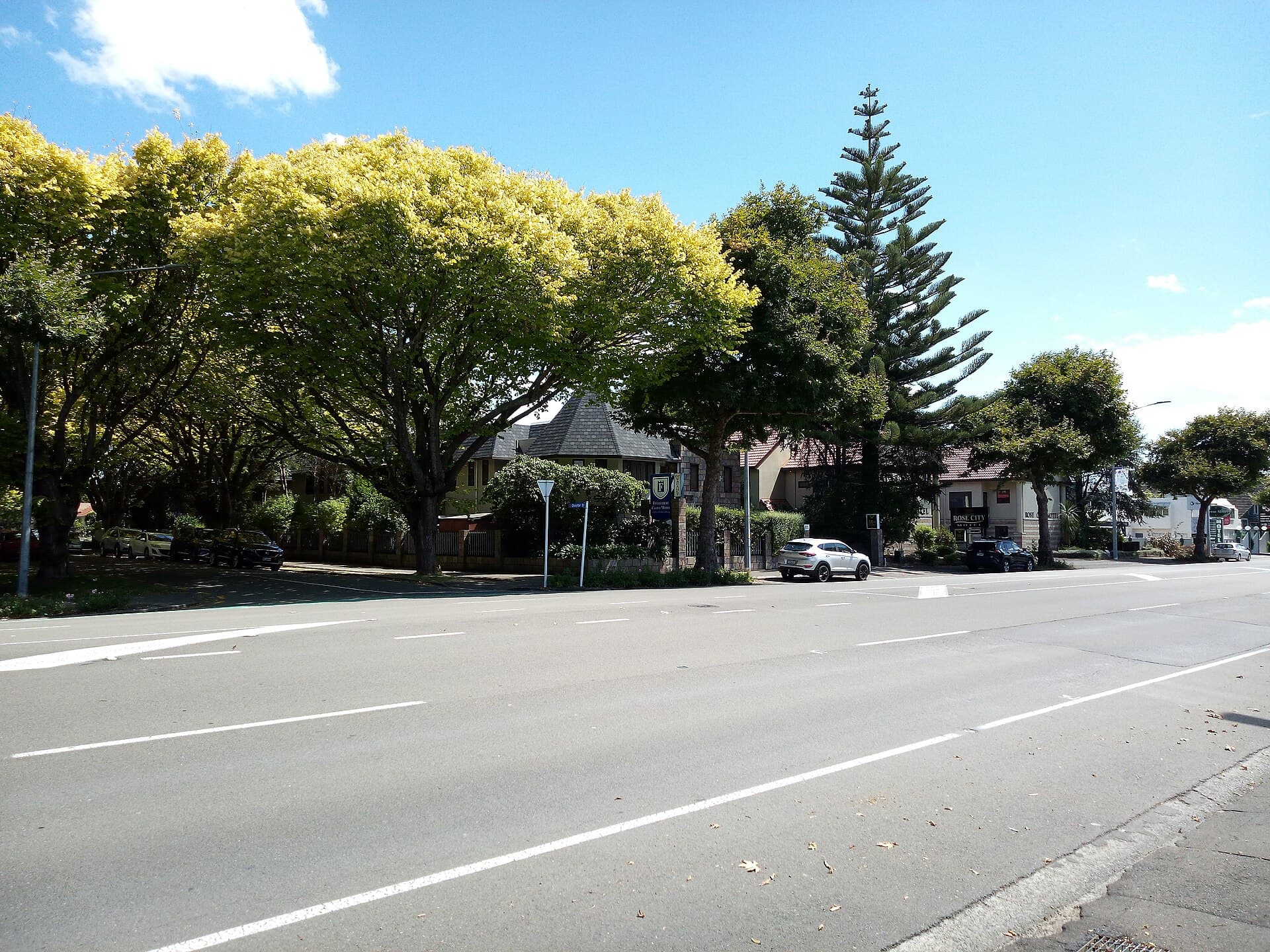 Fitzherbert Castle Motel (via Wikimedia Commons, CC BY-SA 3.0)
