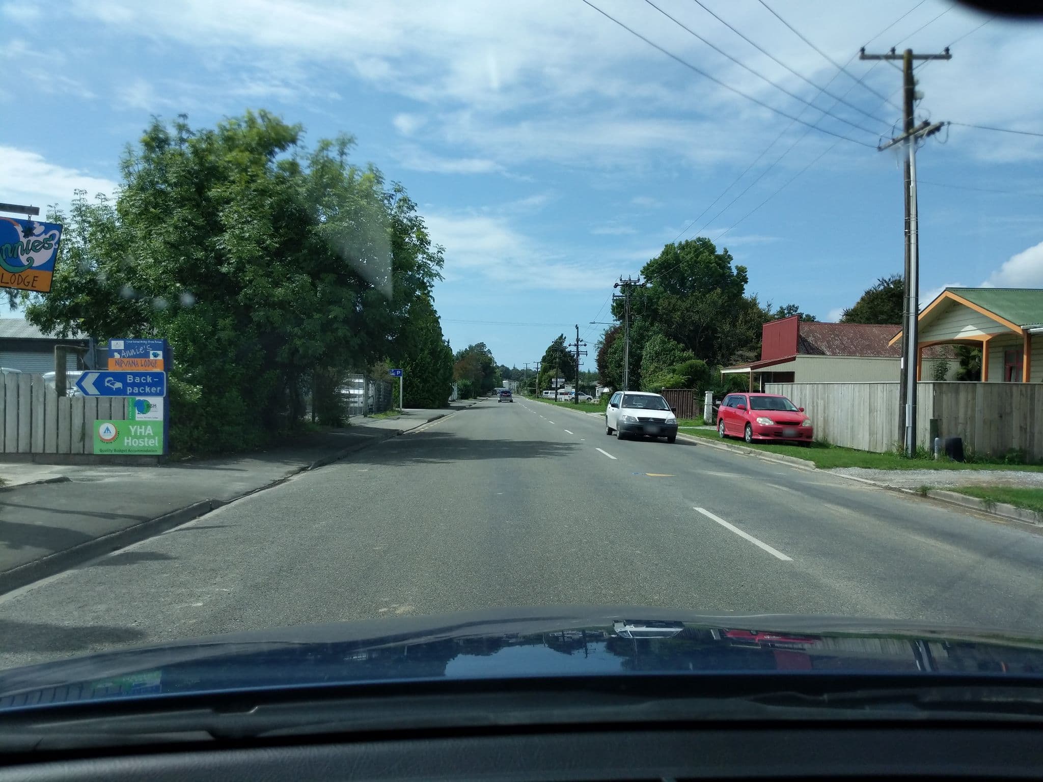 Street view near YHA Annies Nirwana Lodge, Takaka — © htcltd (CC BY-SA · Mapillary)