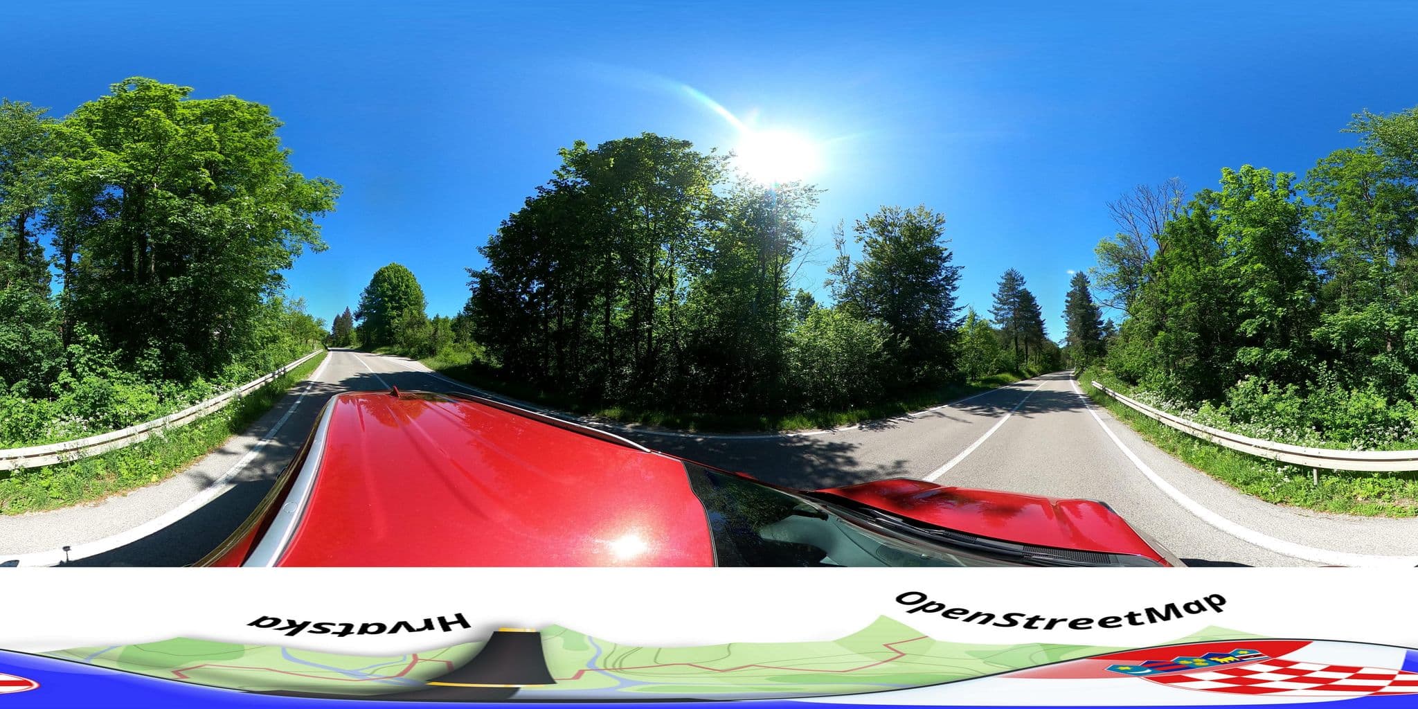 Street view near Bed and Breakfest Jannie Rapaic, Izačić — © hbogner (CC BY-SA · Mapillary)
