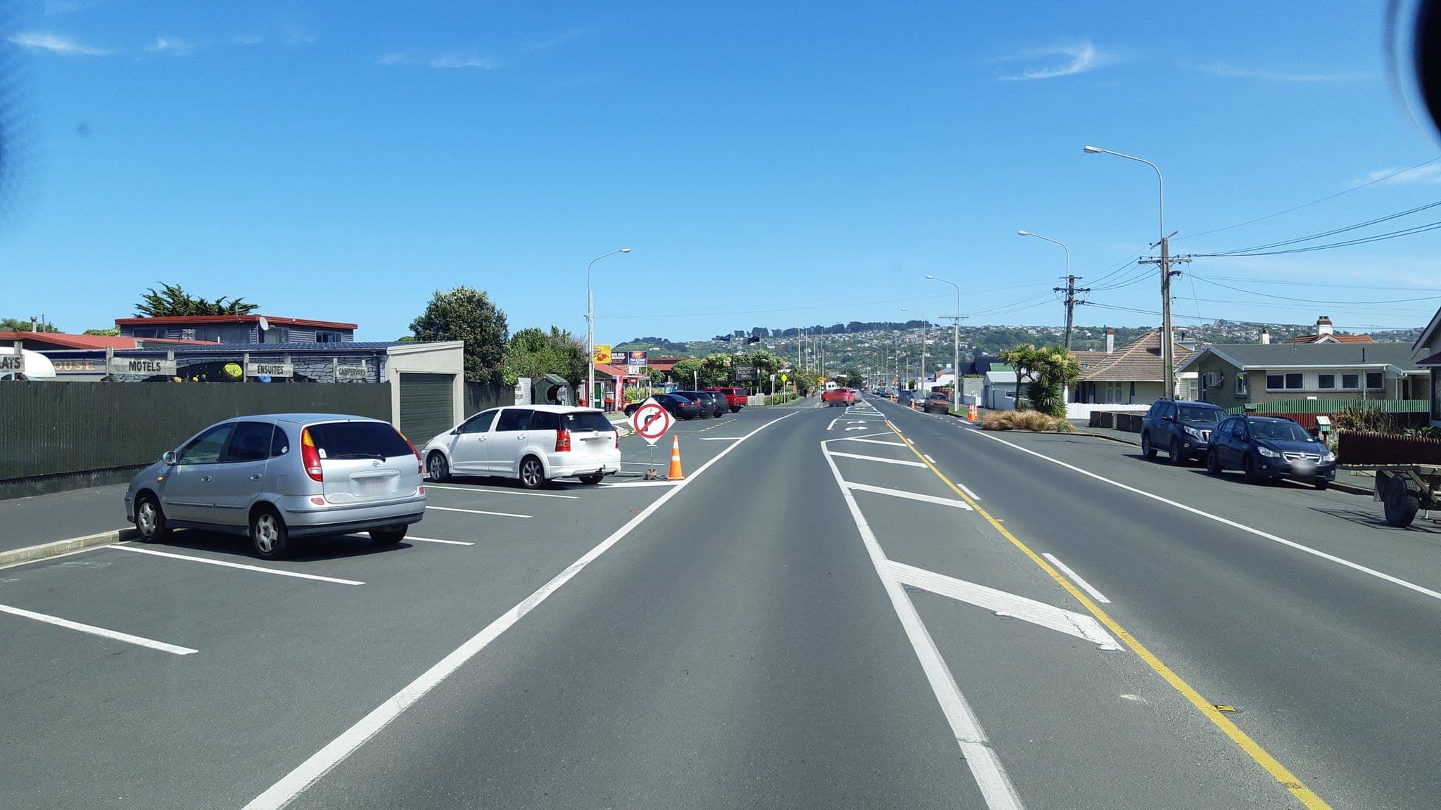 Street view near Beach Lodge Motels, Tainui — © 3stripes (CC BY-SA · Mapillary)