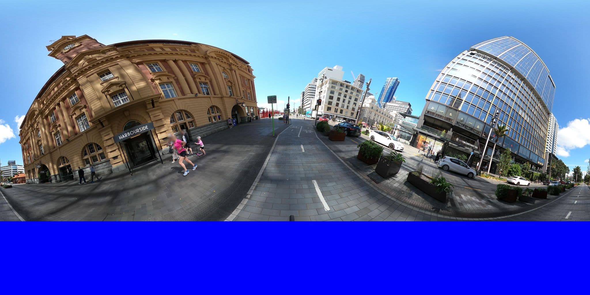 Street view near InterContinental, Auckland — © ralley (CC BY-SA · Mapillary)