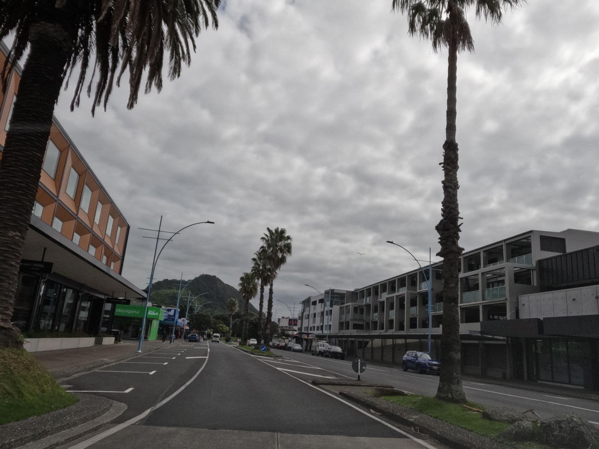 Street view near Quest Mt Maunganui, Mount Maunganui — © rsnaru (CC BY-SA · Mapillary)