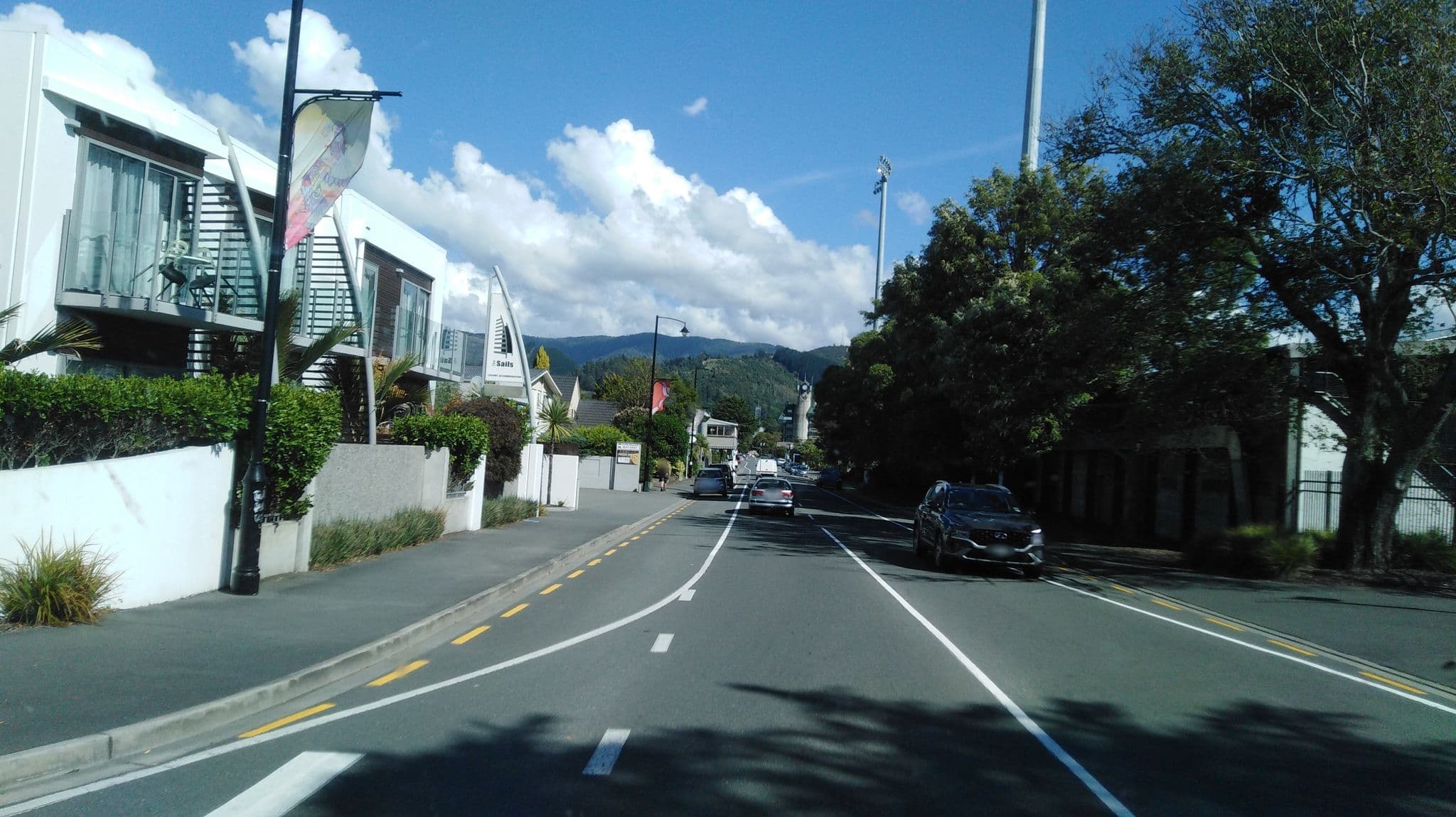 Street view near The Sails, Nelson — © 1111 (CC BY-SA · Mapillary)