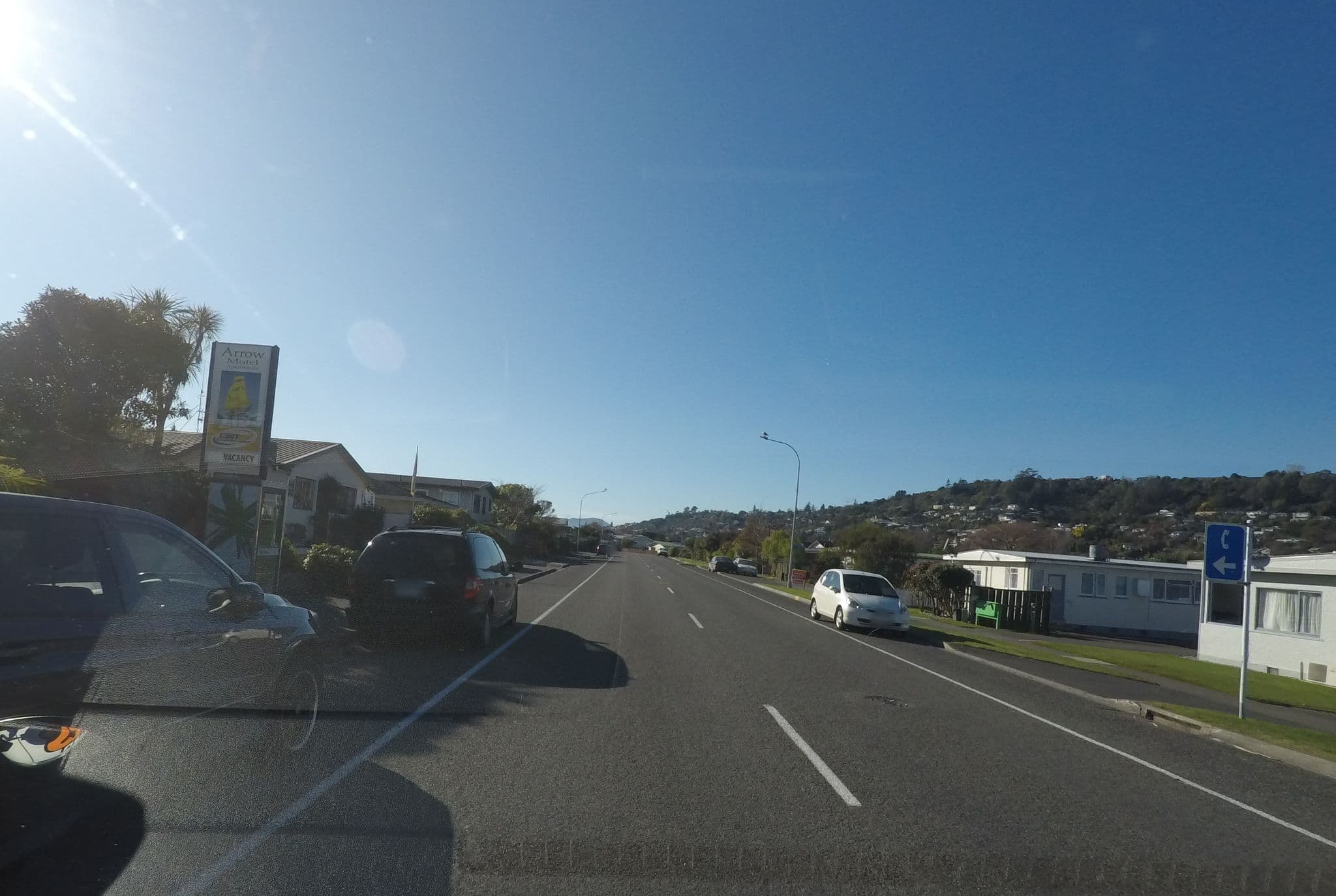 Street view near Arrow Motel, Tahunanui — © ralley (CC BY-SA · Mapillary)