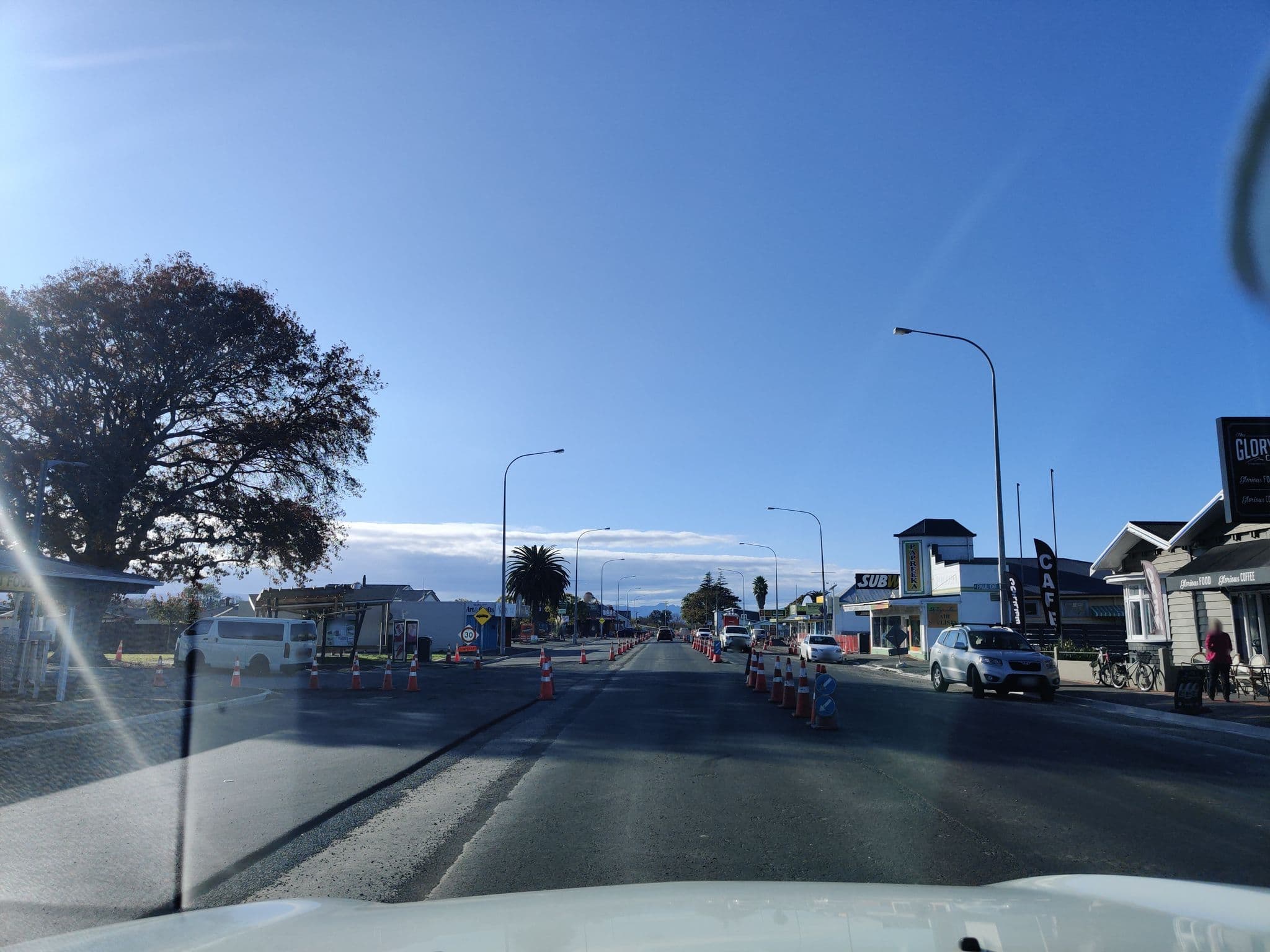 Street view near Thames Valley Motel, Ngatea — © elphix (CC BY-SA · Mapillary)