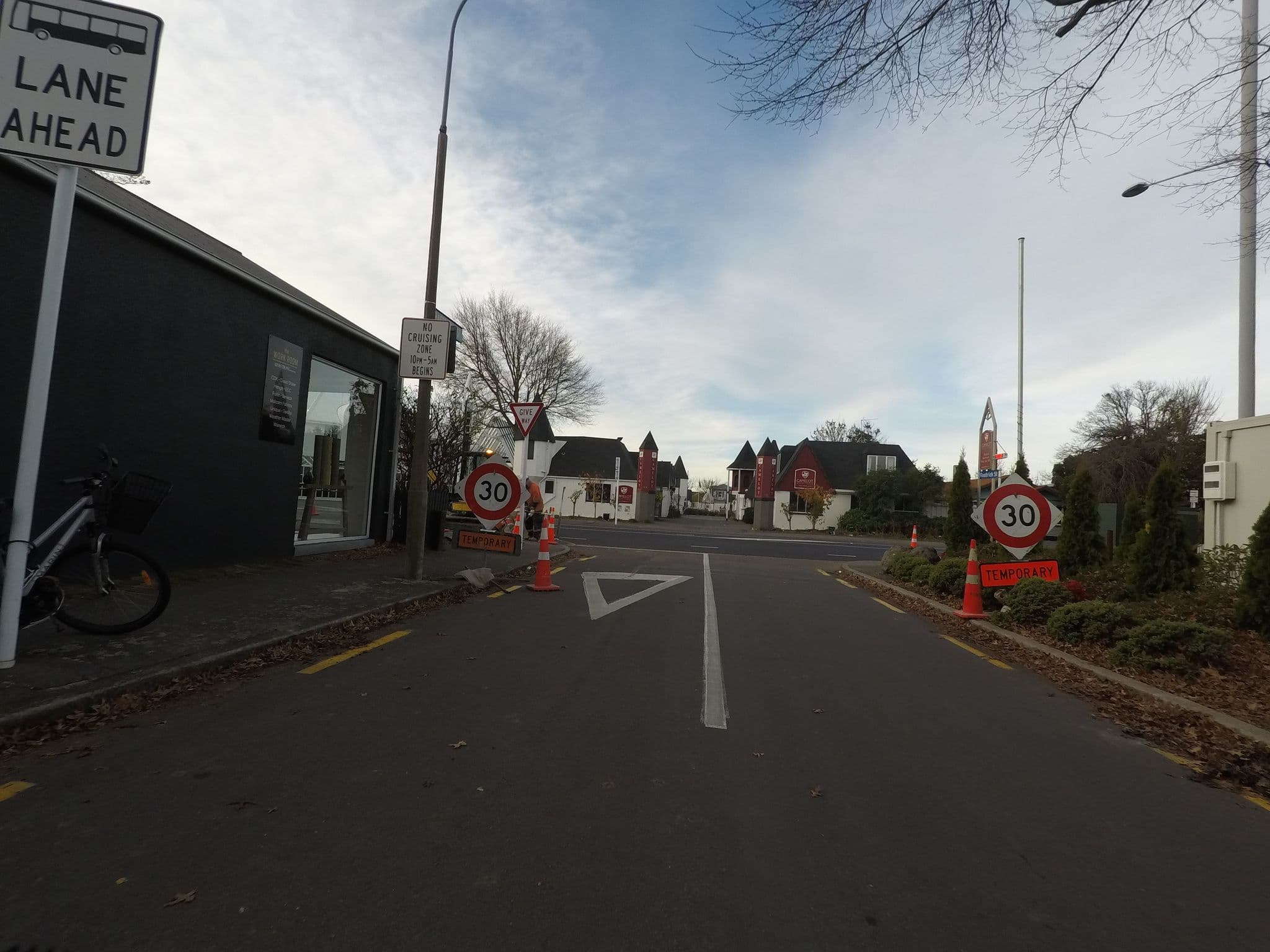 Street view near De Lago Motel, Christchurch — © nickl (CC BY-SA · Mapillary)