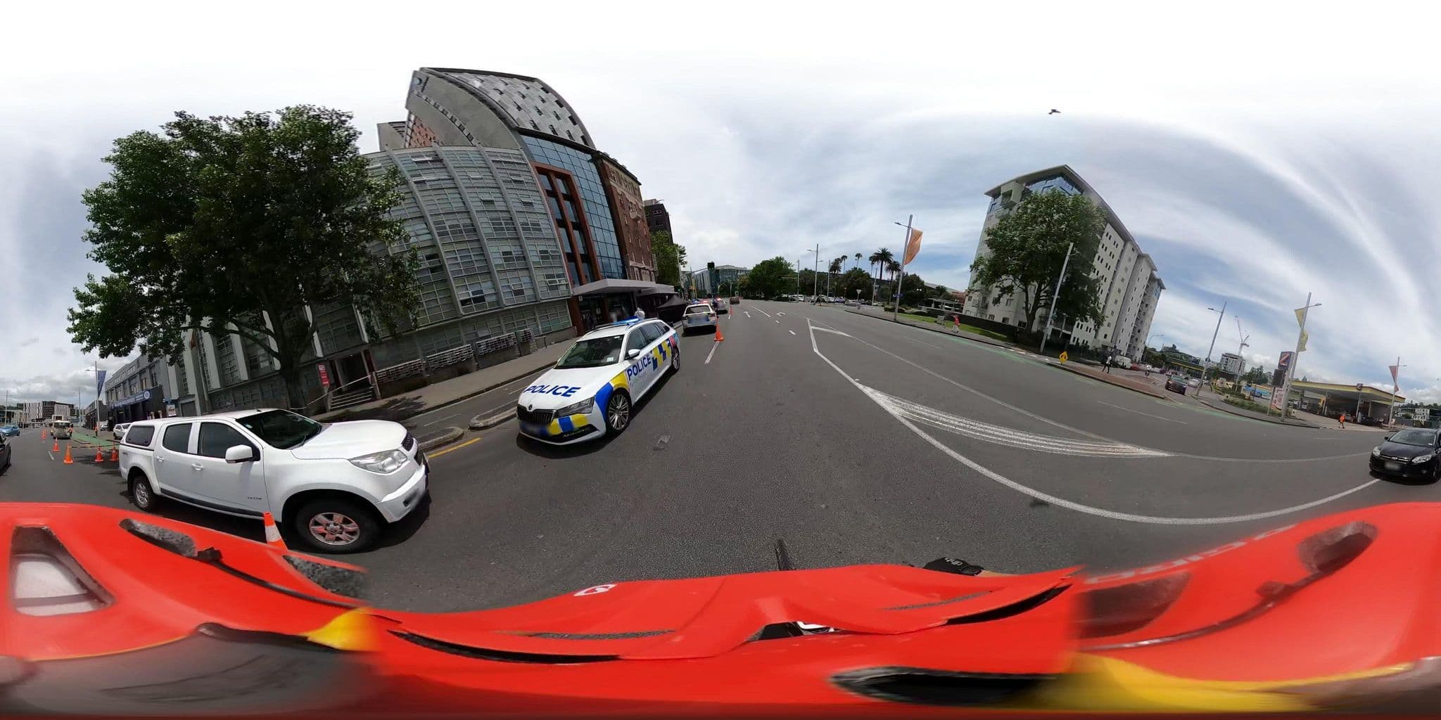 Street view near UniLodge Beach, Auckland — © ralley (CC BY-SA · Mapillary)