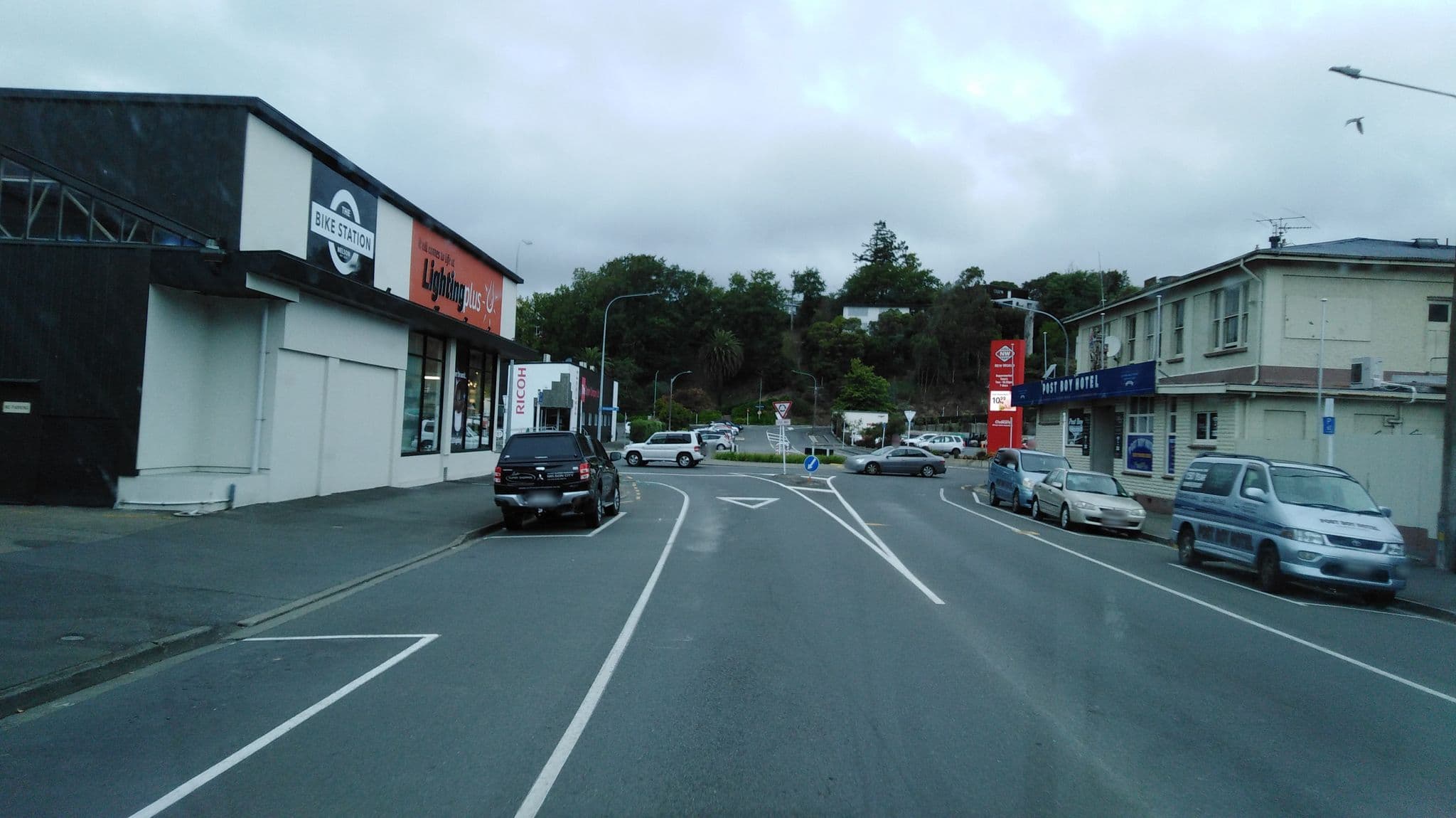 Street view near Post Boy Hotel, Nelson — © 1111 (CC BY-SA · Mapillary)