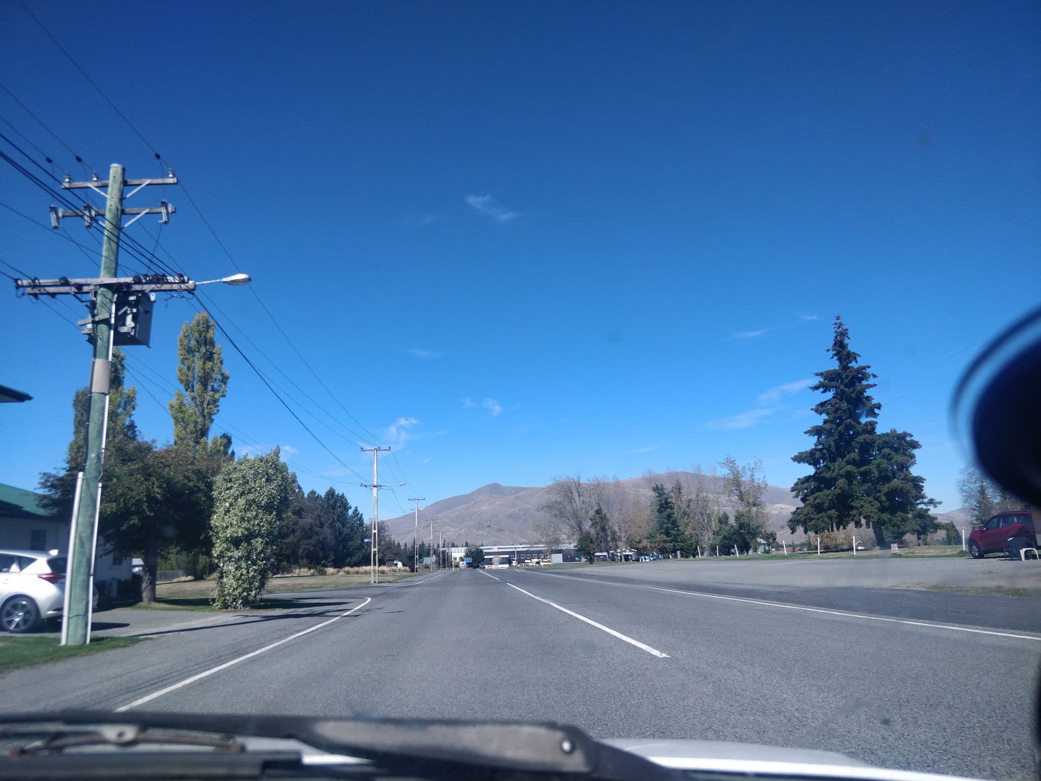 Street view near The Lakes Motel, Twizel