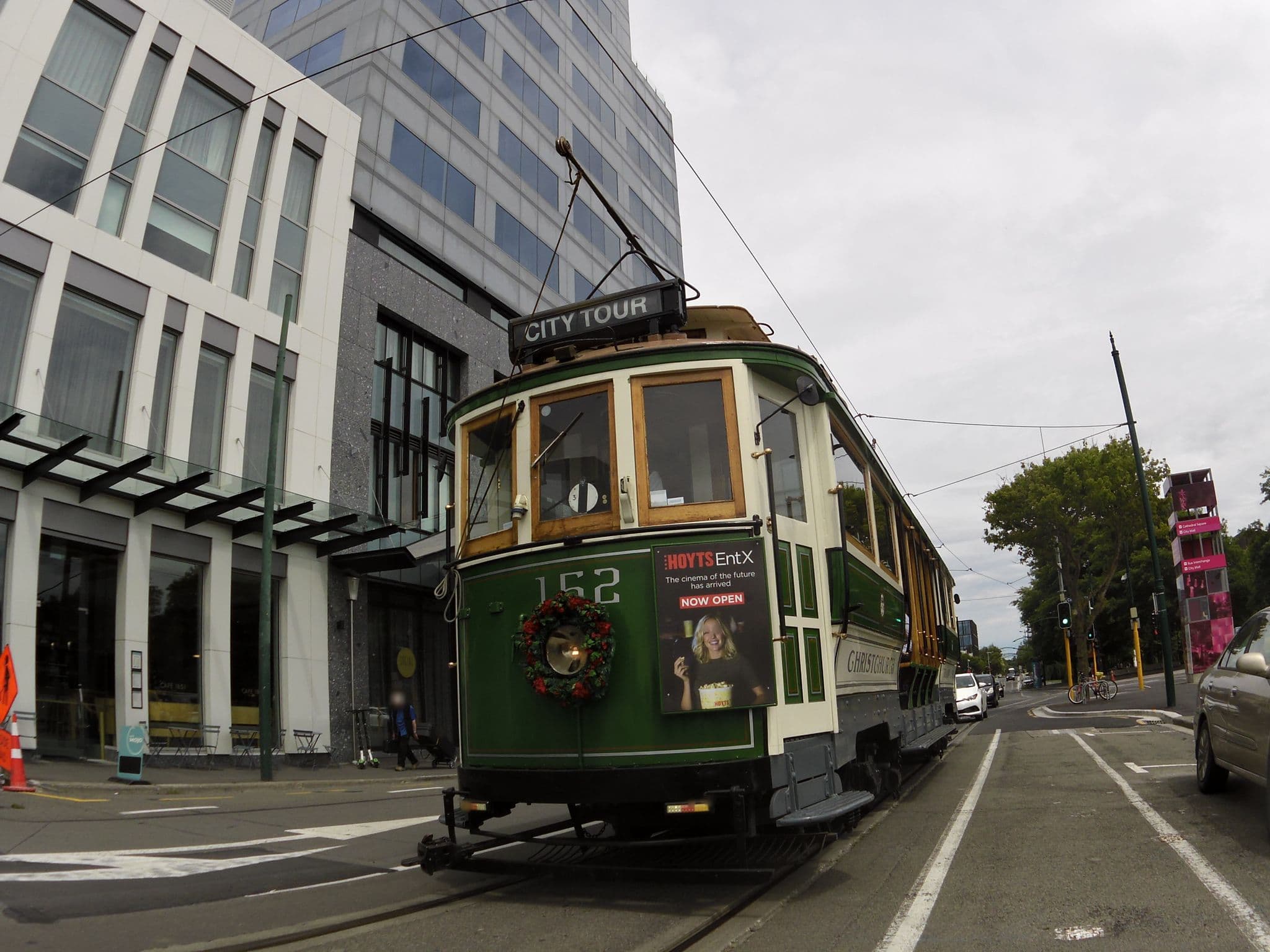 Street view near Crowne Plaza Christchurch, Christchurch — © skillsy (CC BY-SA · Mapillary)