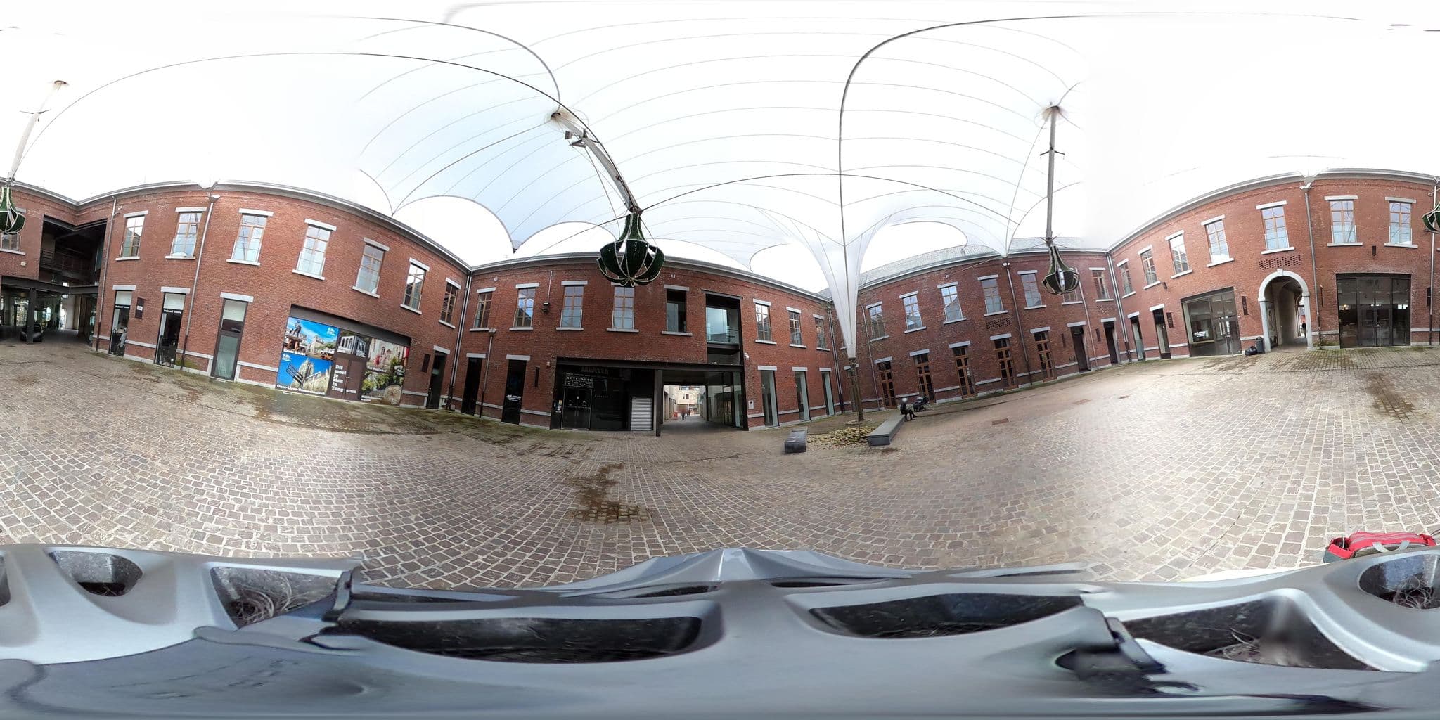 Street view near Eburon Hotel, Tongeren — © Eebie (CC BY-SA · Mapillary)