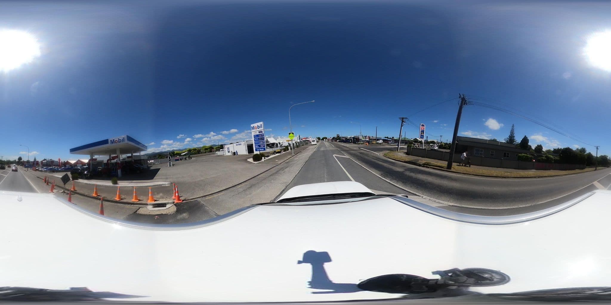 Street view near Bentons Motel, Levin — © nboland (CC BY-SA · Mapillary)