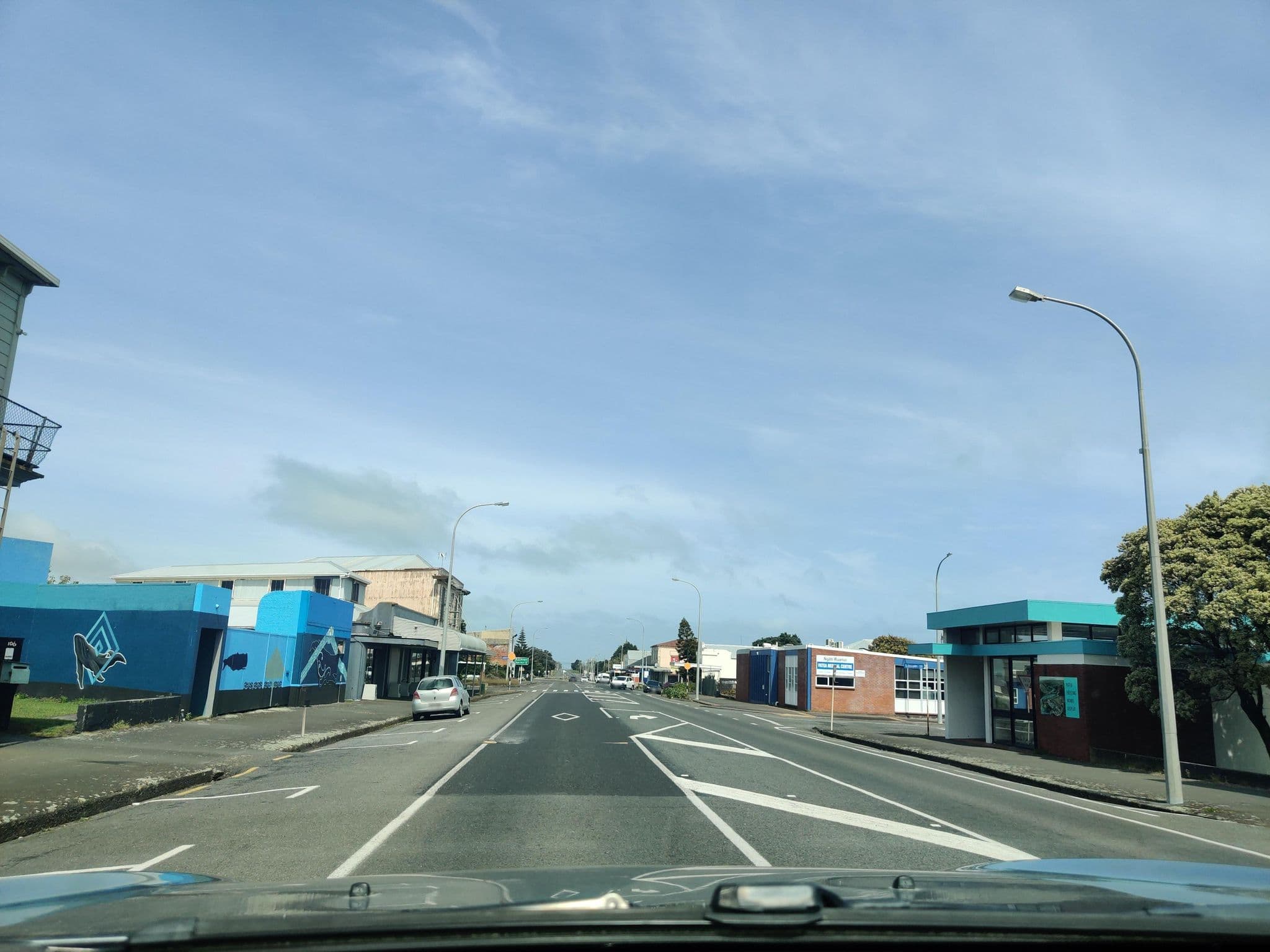 Street view near Albion Hotel, Patea — © elphix (CC BY-SA · Mapillary)