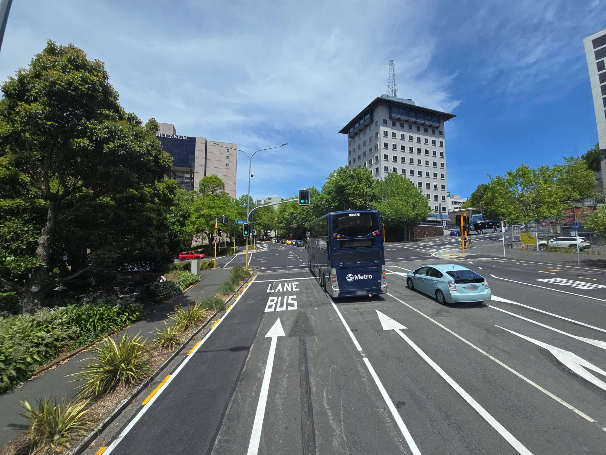 Street view near Ramada Suites, Auckland — © coykoi (CC BY-SA · Mapillary)