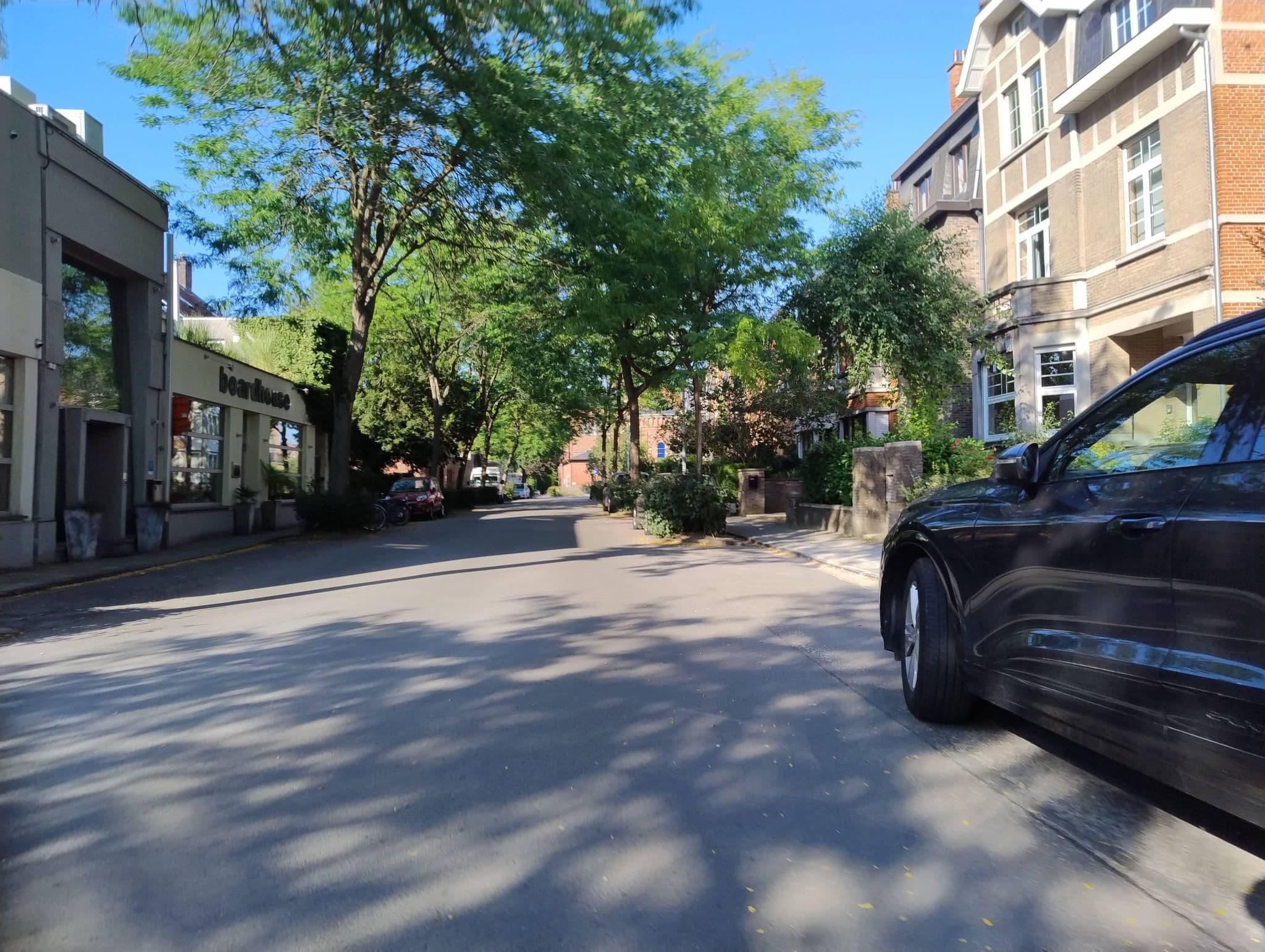 Street view near Boardhouse, Heverlee — © polyglot (CC BY-SA · Mapillary)