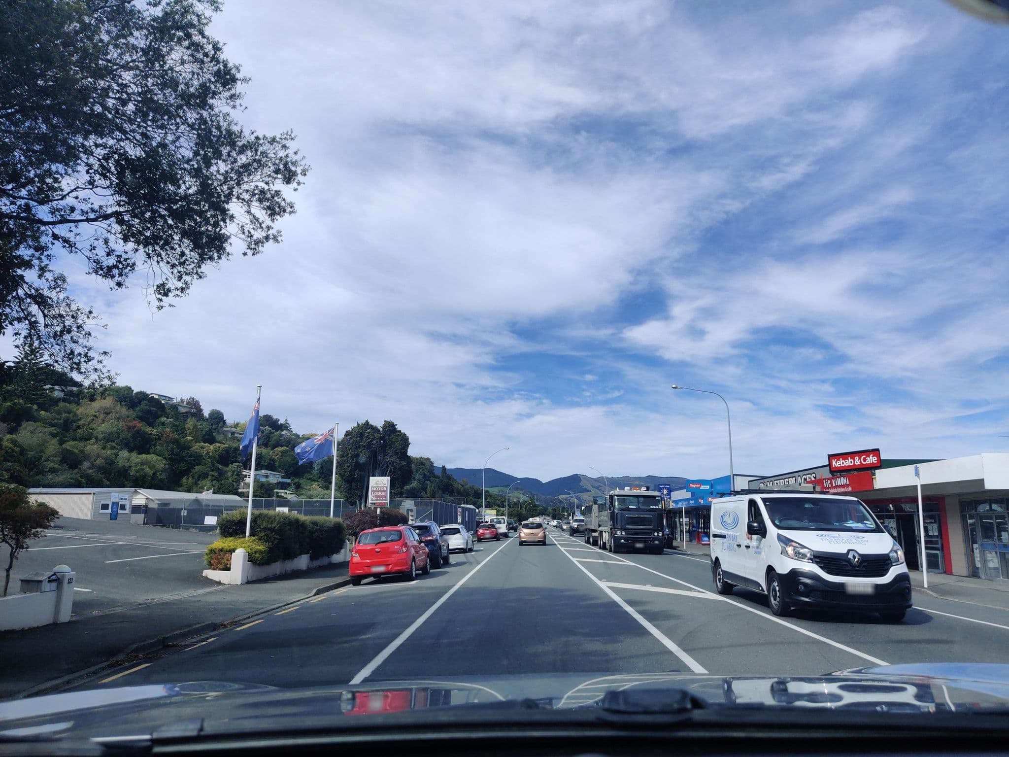 Street view near Abelia Motor Lodge, Tahunanui — © elphix (CC BY-SA · Mapillary)